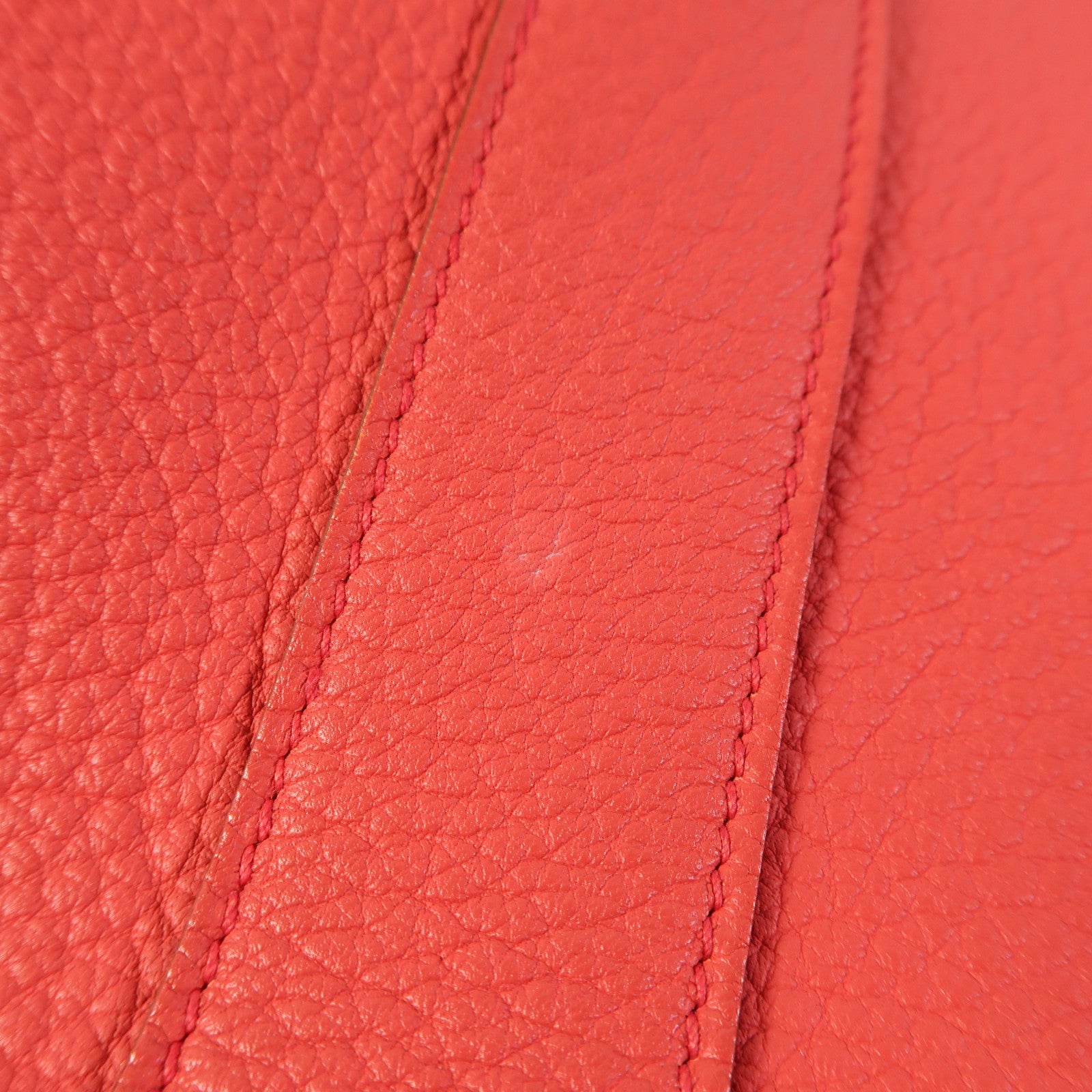 HERMES Negonda皮革Garden Party PM銀扣手挽袋Bougainvillier