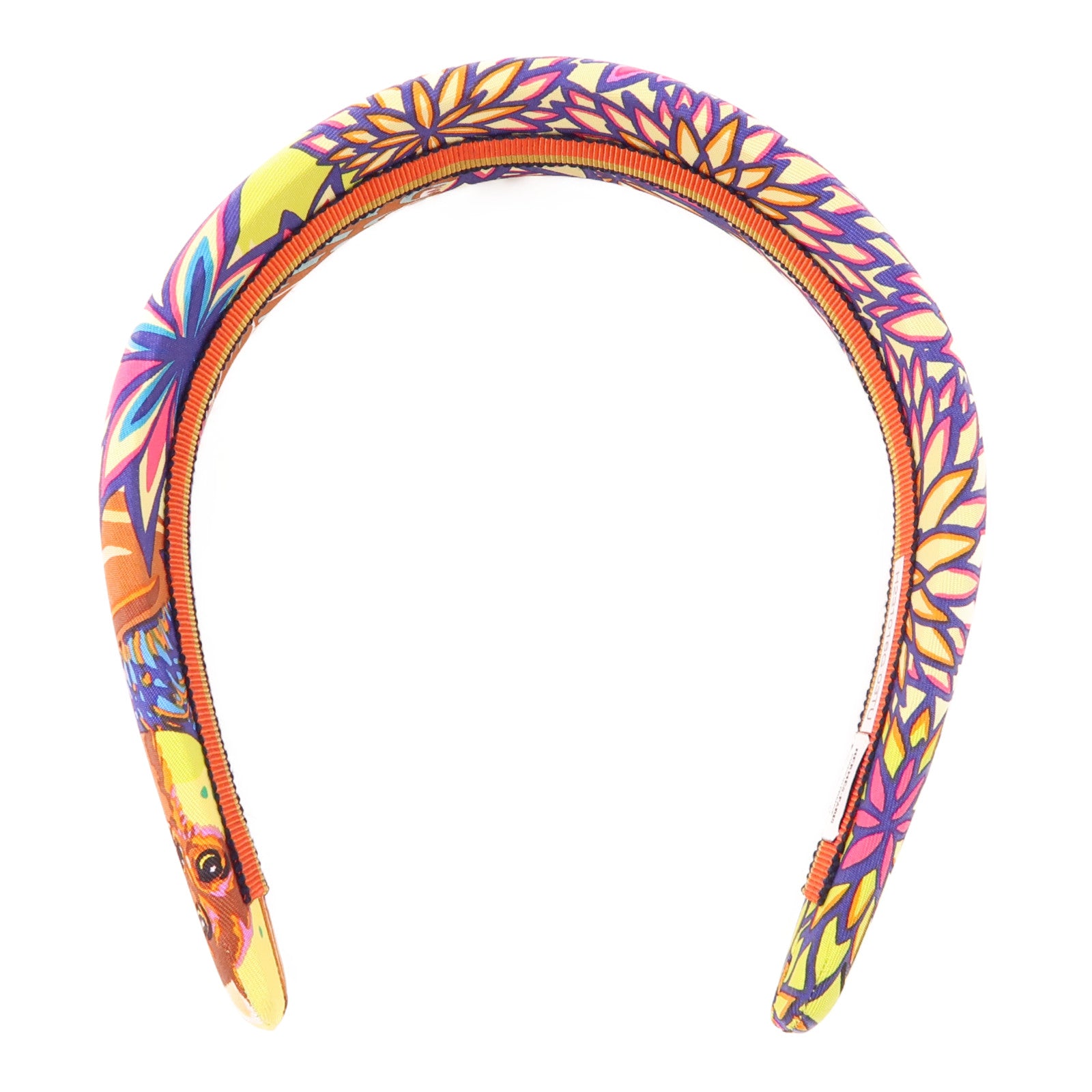 HERMES Hair Band Accessories Silk Multicolor