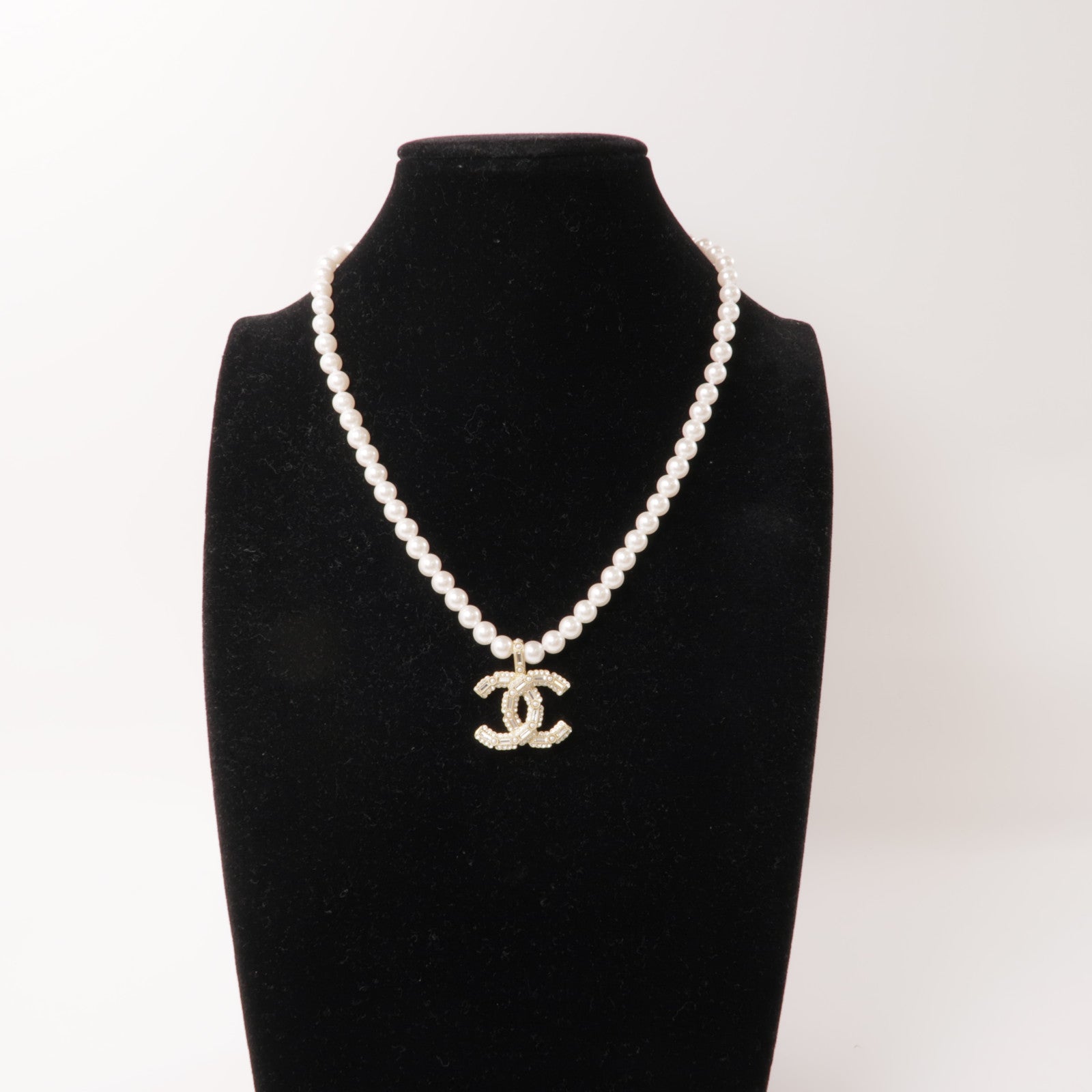 CHANEL 金屬/PVC Necklace項鍊