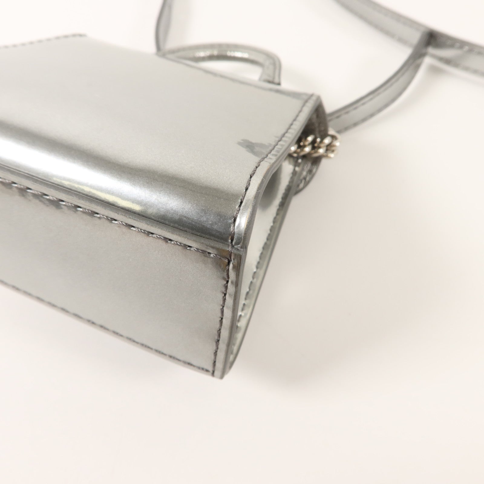 Delvaux 漆皮皮革Brillant Charms肩背袋