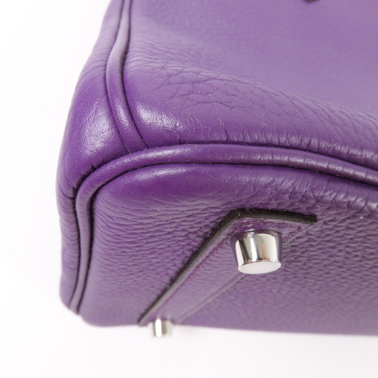 HERMES Togo皮革Birkin 30手挽袋Anemone