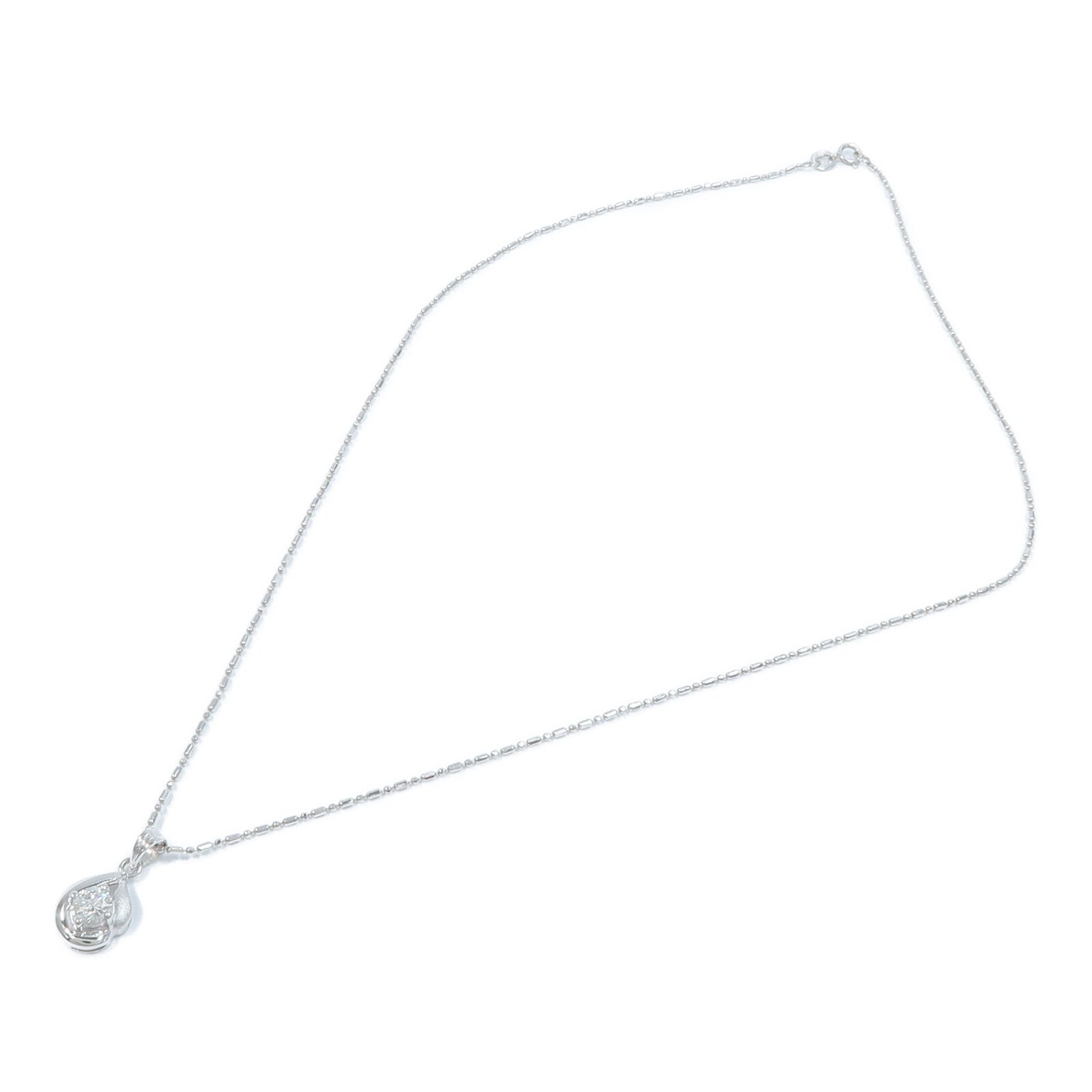 JEWELRY 18K白金Diamond Necklace鑽石項鍊