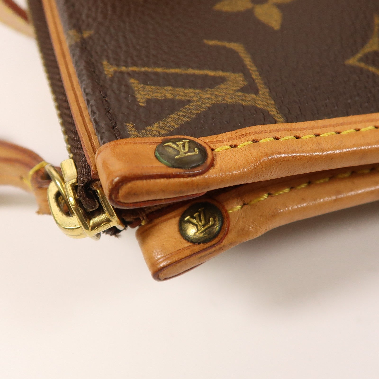 LOUIS VUITTON Monogram Popincourt Haut金扣肩背袋