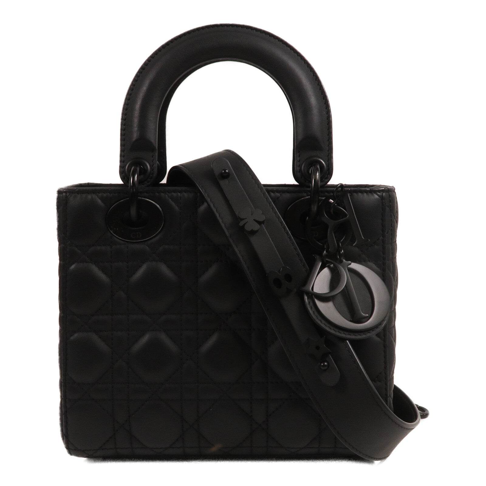 Dior 羊皮皮革Lady Dior myABCDoir Small手挽肩背兩用袋