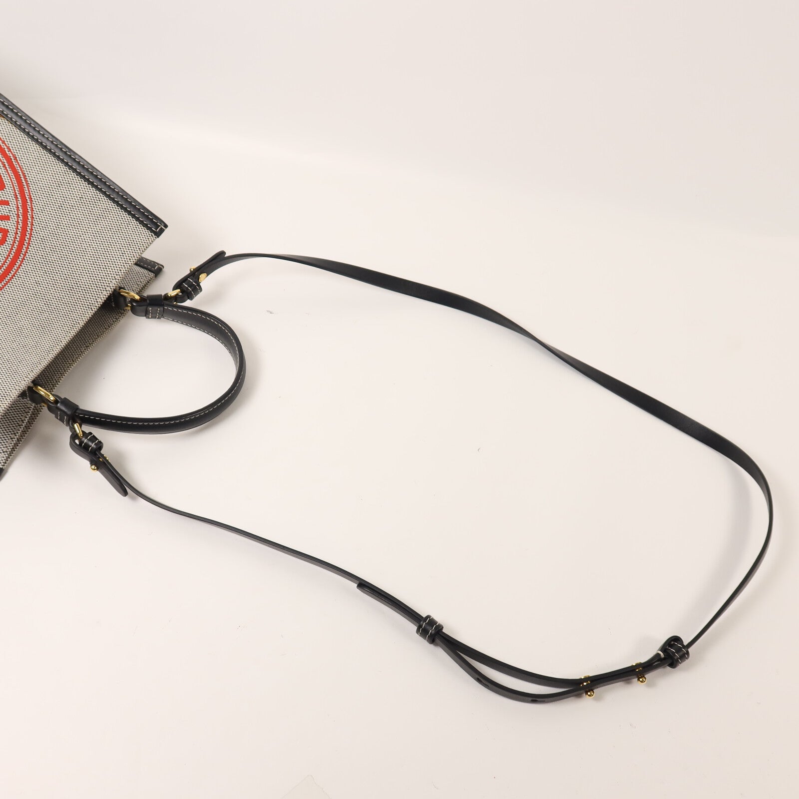 BURBERRY 帆布Small Peggy Bucket Bag手挽肩背兩用袋