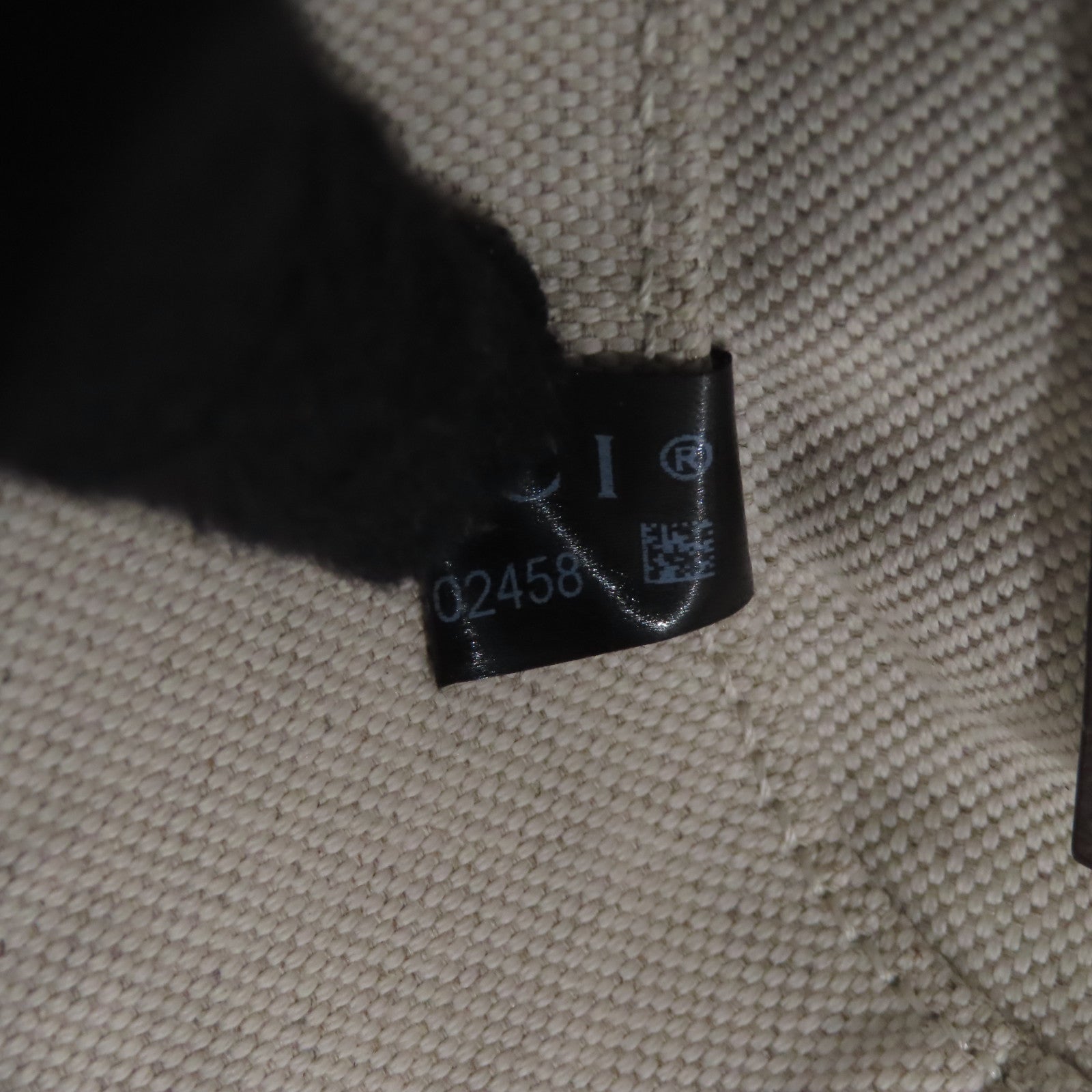 GUCCI 塗層帆布2 Way Shoulder金扣手挽肩背兩用袋啡色