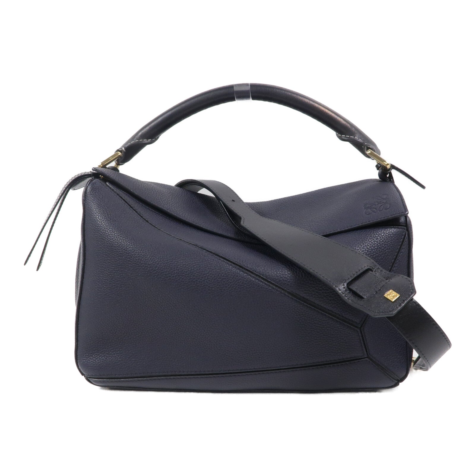 LOEWE 牛皮皮革Puzzle Medium手挽肩背兩用袋