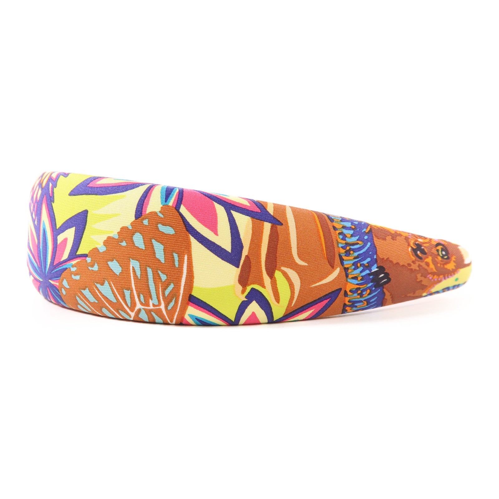 HERMES Hair Band Accessories Silk Multicolor
