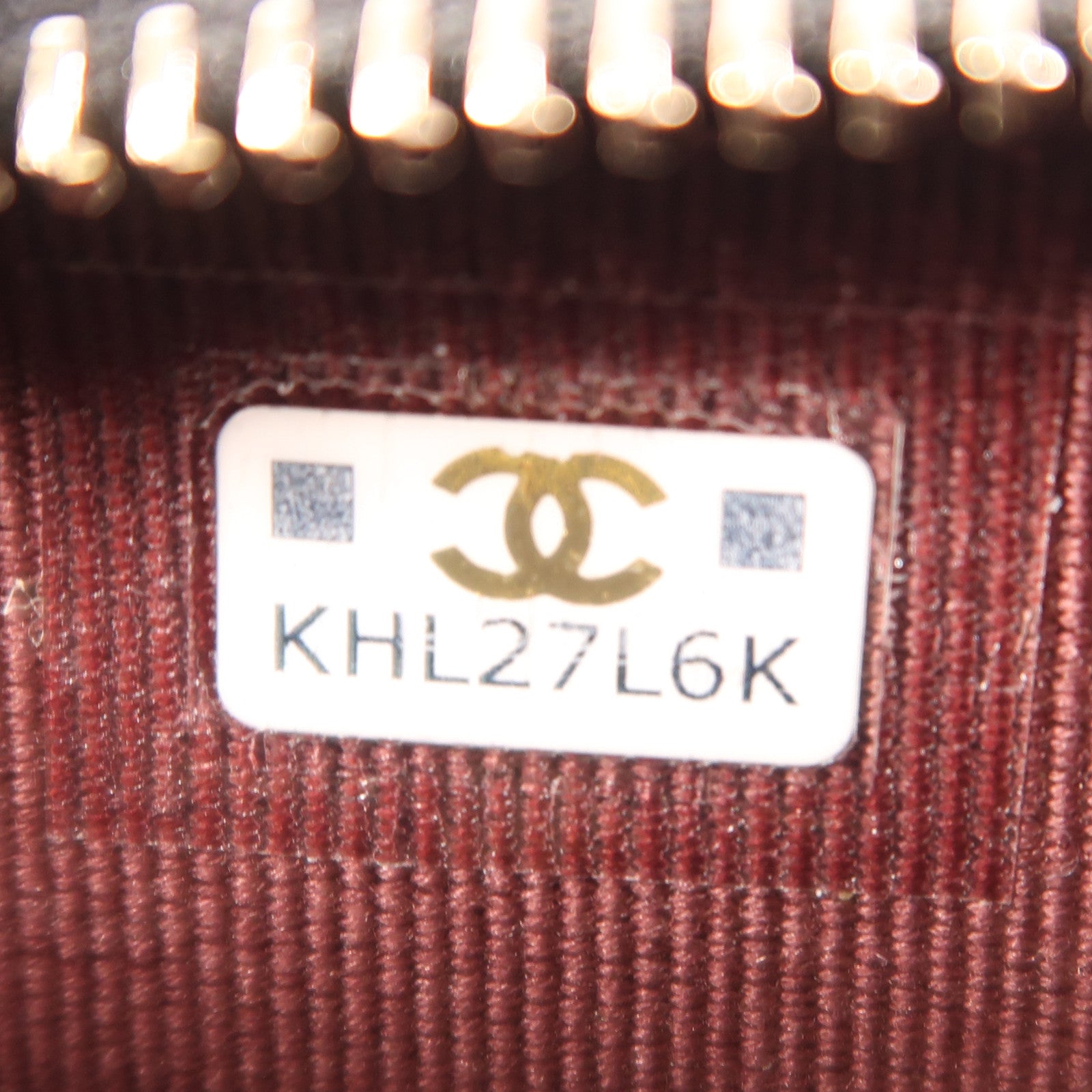 CHANEL 牛皮皮革Card Case金扣卡片套
