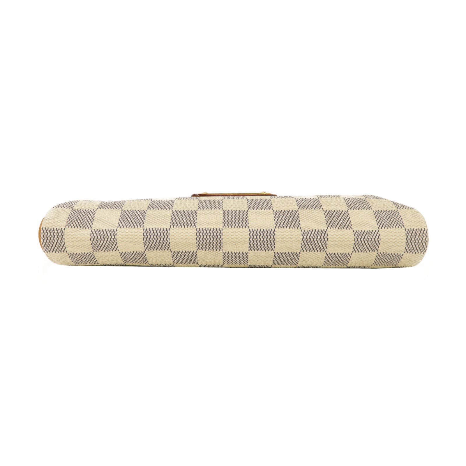 LOUIS VUITTON Damier Azur Eva金扣手挽肩背兩用袋白色