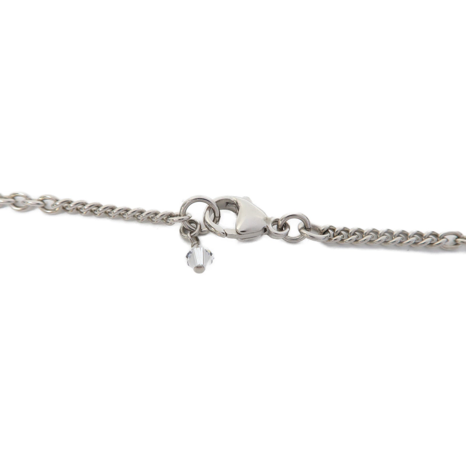 CHANEL 金屬Necklace項鍊銀色