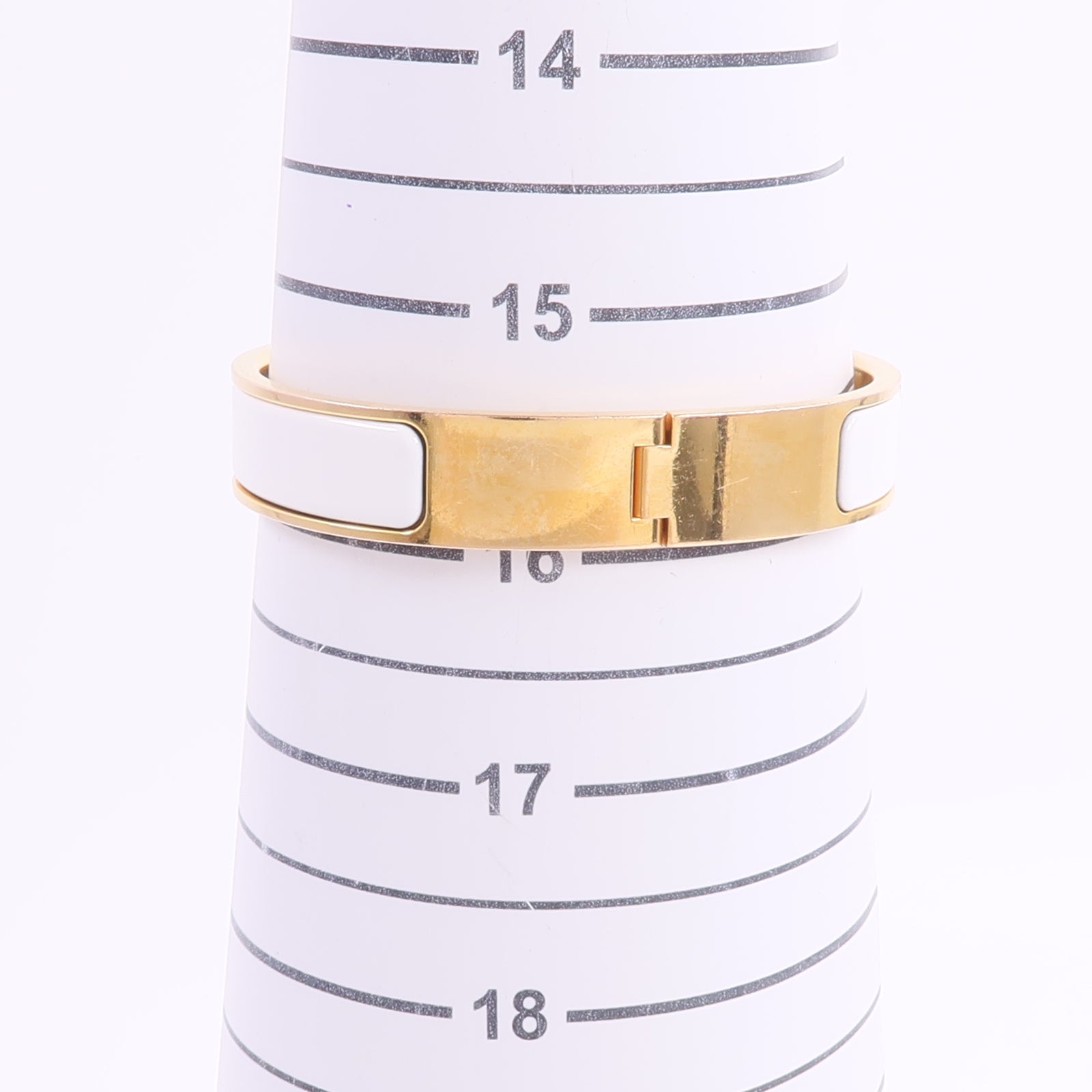 HERMES 金屬/琺瑯Clic Anneau Bracelet手鐲