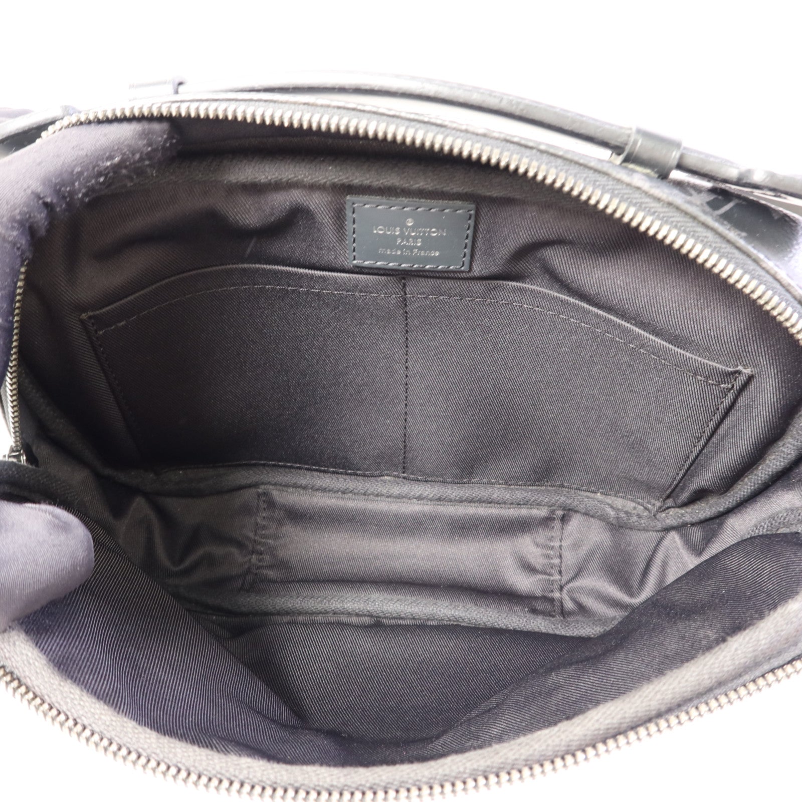 LOUIS VUITTON Monogram Eclipse Bum Bag銀扣手挽肩背兩用袋