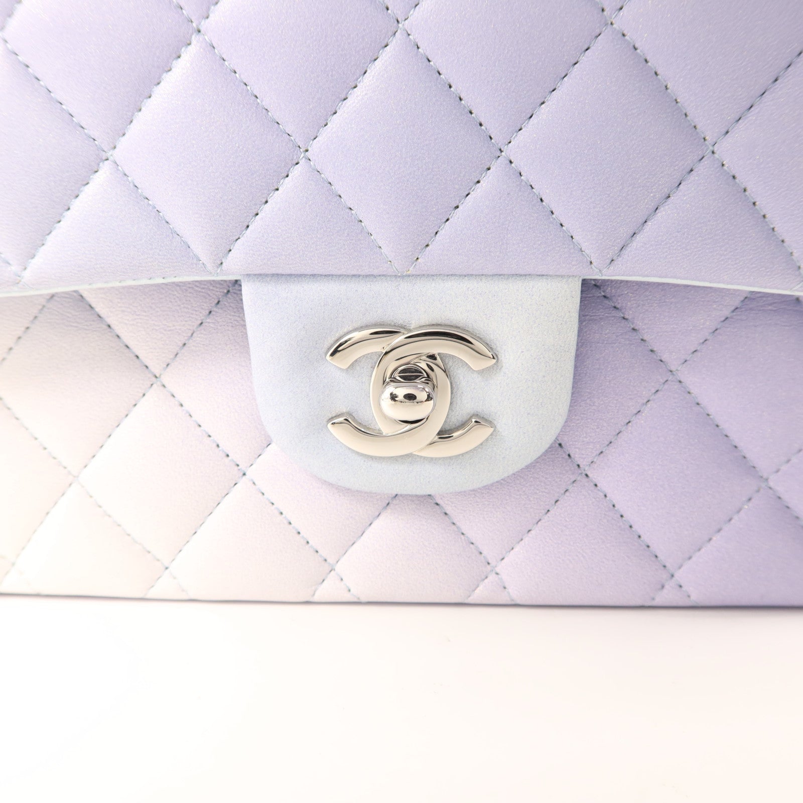CHANEL 牛皮皮革Classic 25銀扣鏈帶肩背袋