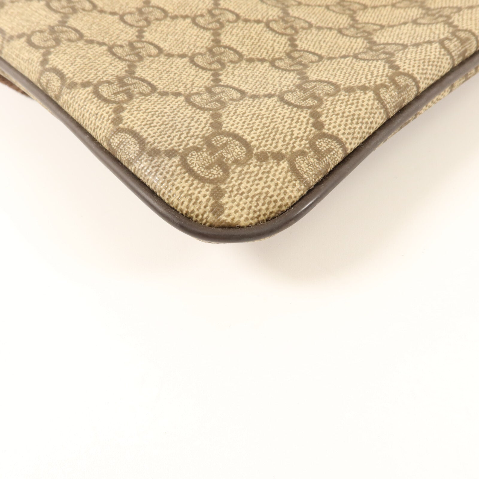 GUCCI 塗層帆布GG Supreme Shoulder Bag肩背袋