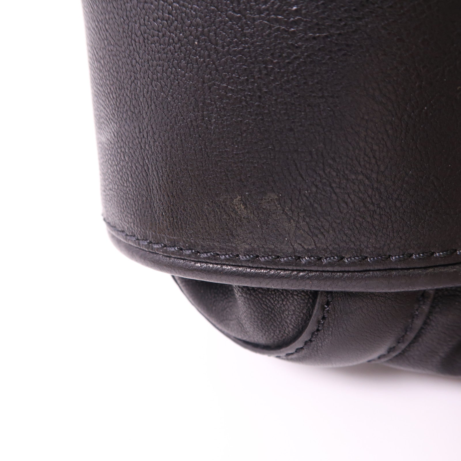 CHANEL 牛皮皮革Hand Bag銀扣手挽袋