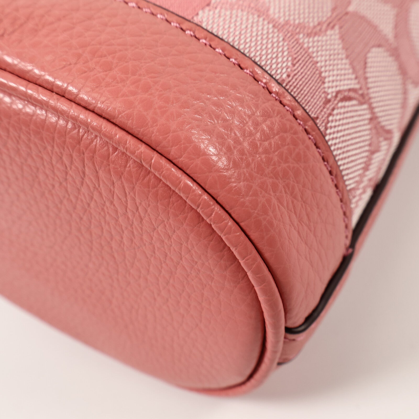 COACH 帆布Mini Dempsey Bucket Bag手挽肩背兩用袋