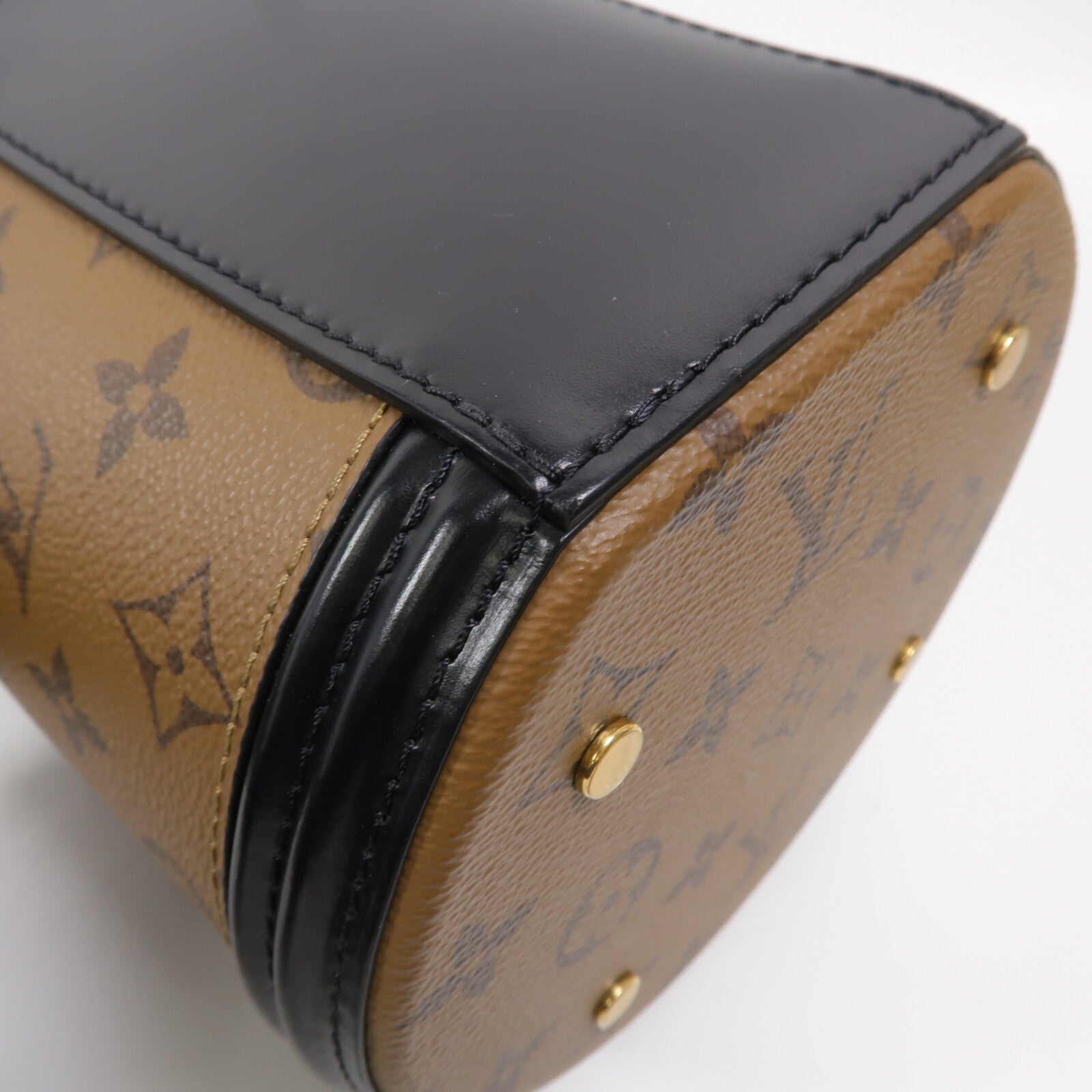 LOUIS VUITTON Monogram Reverse Cannes手挽肩背兩用袋