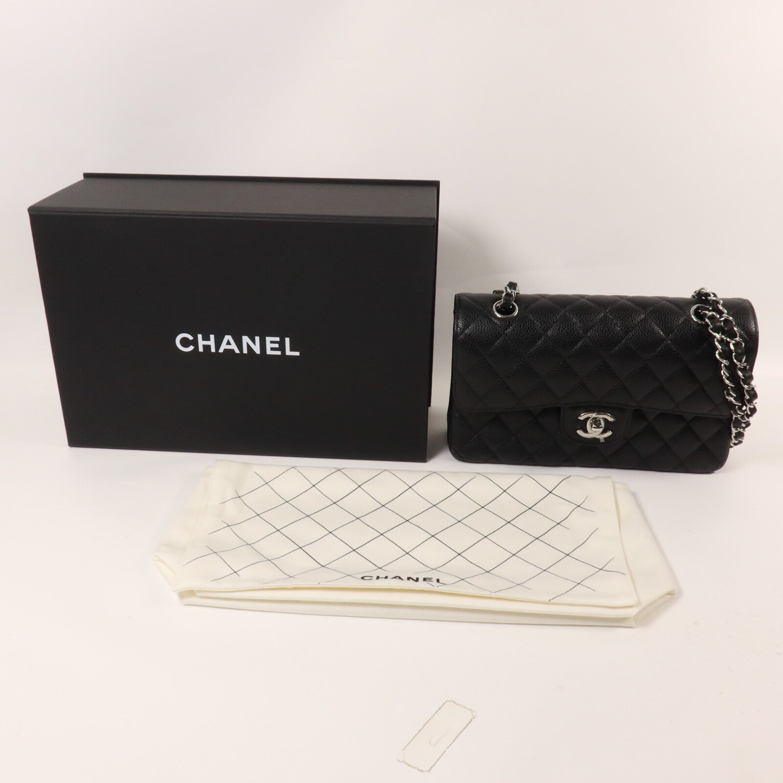 CHANEL 牛皮皮革Classic 23鏈帶肩背袋