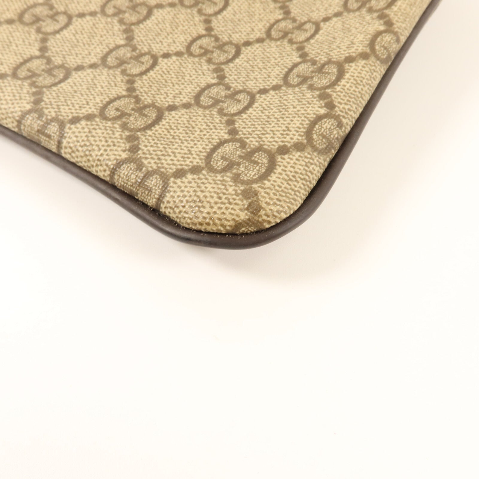 GUCCI 塗層帆布GG Supreme Shoulder Bag肩背袋