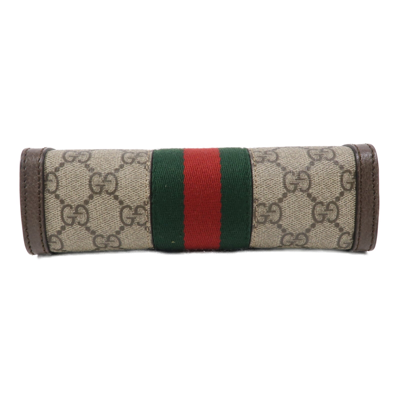 GUCCI 塗層帆布Ophidia Chain Shoulder Bag鏈帶肩背袋