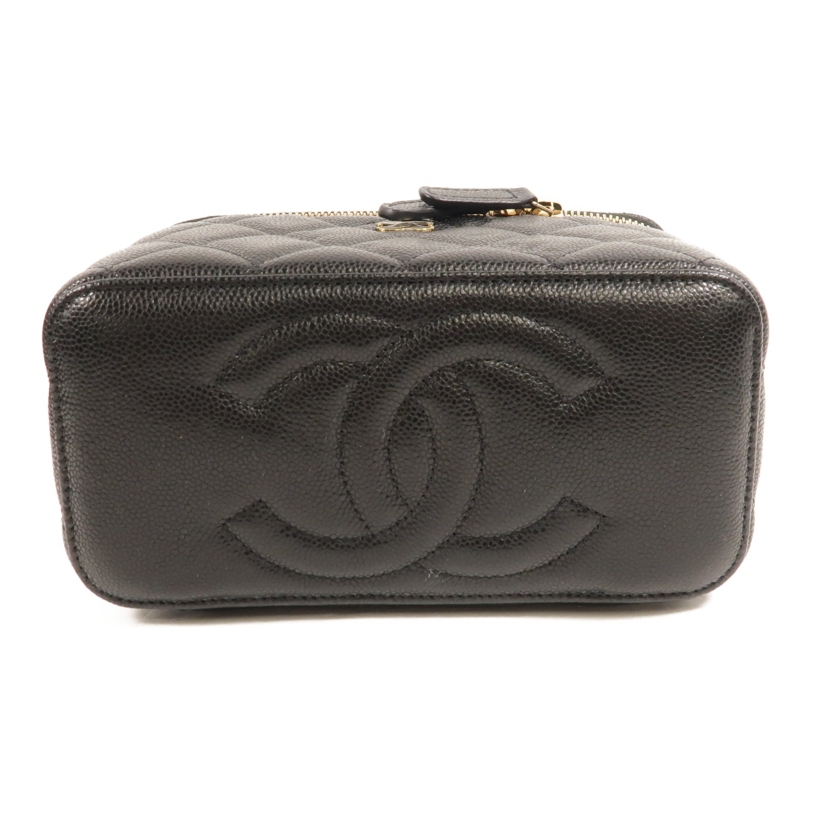 CHANEL 牛皮皮革Vanity Case Bag肩背袋