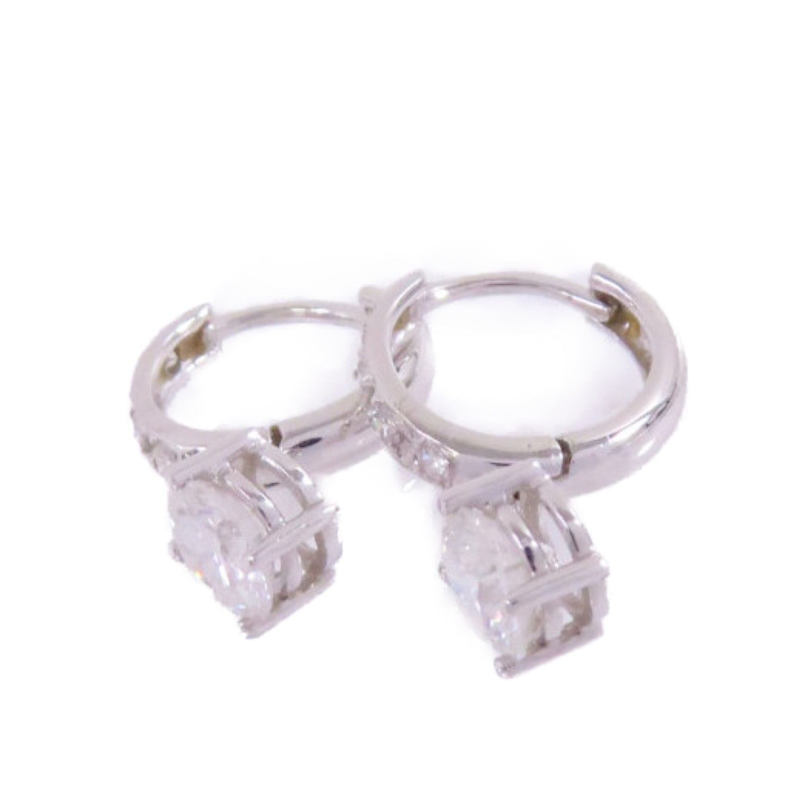 JEWELRY 【激減優惠】18K白金/鑽石Diamond Earrings耳環