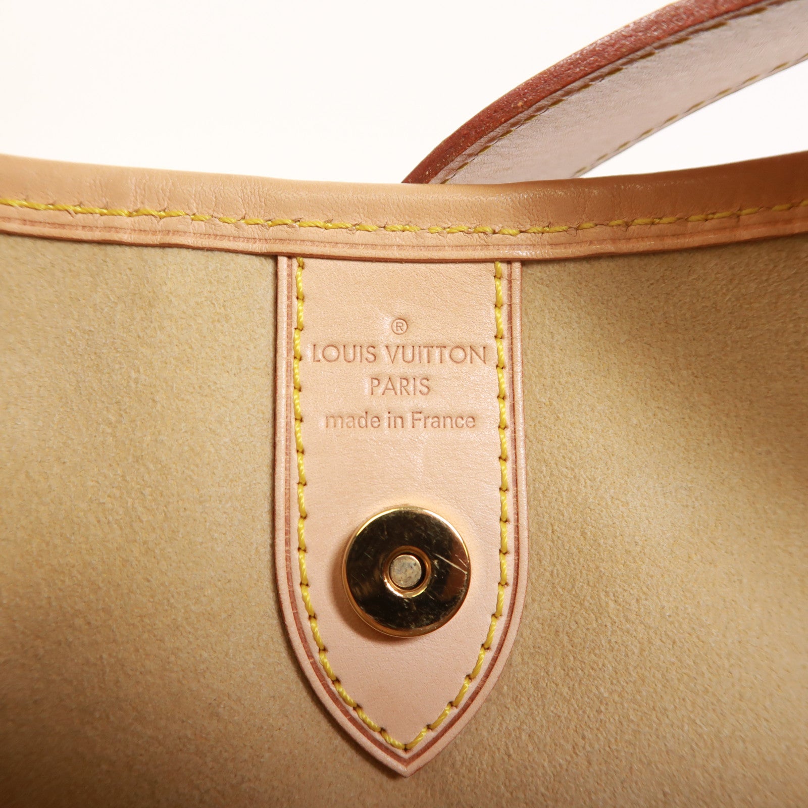 LOUIS VUITTON Monogram Galliera GM金扣肩背袋