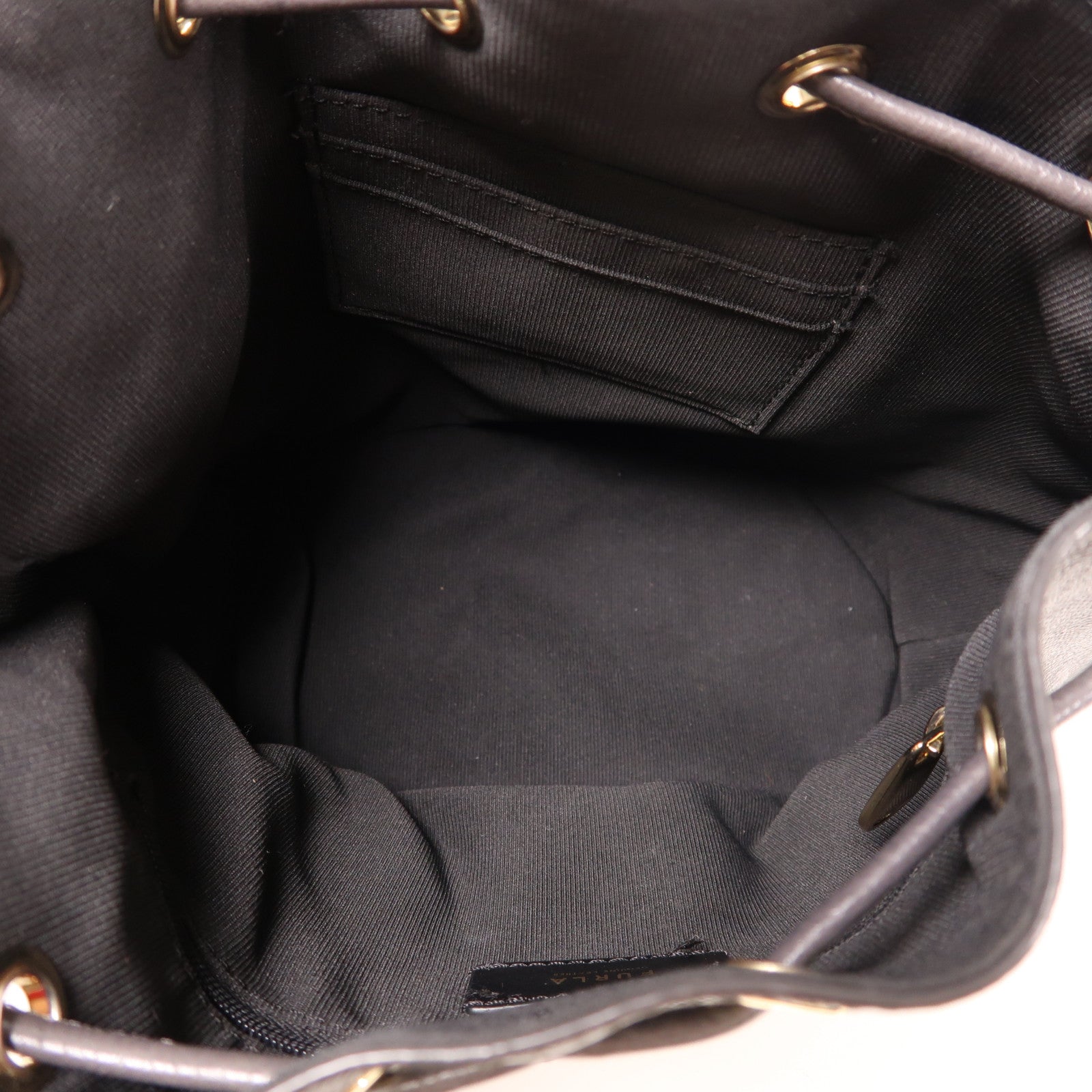 Furla 牛皮皮革Bucket Bag金扣手挽肩背兩用袋