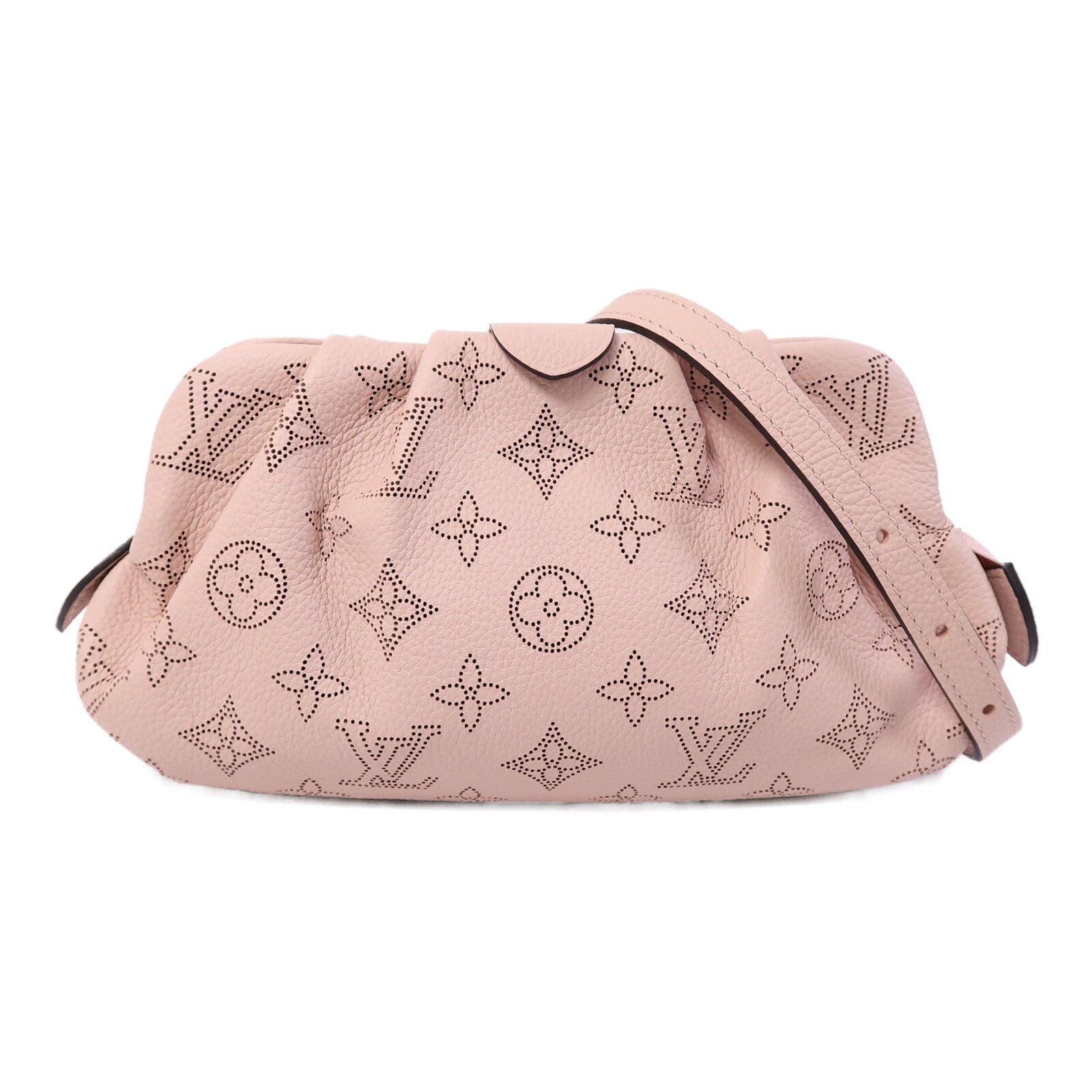 LOUIS VUITTON Monogram Mahina Scala Mini Pouch肩背袋