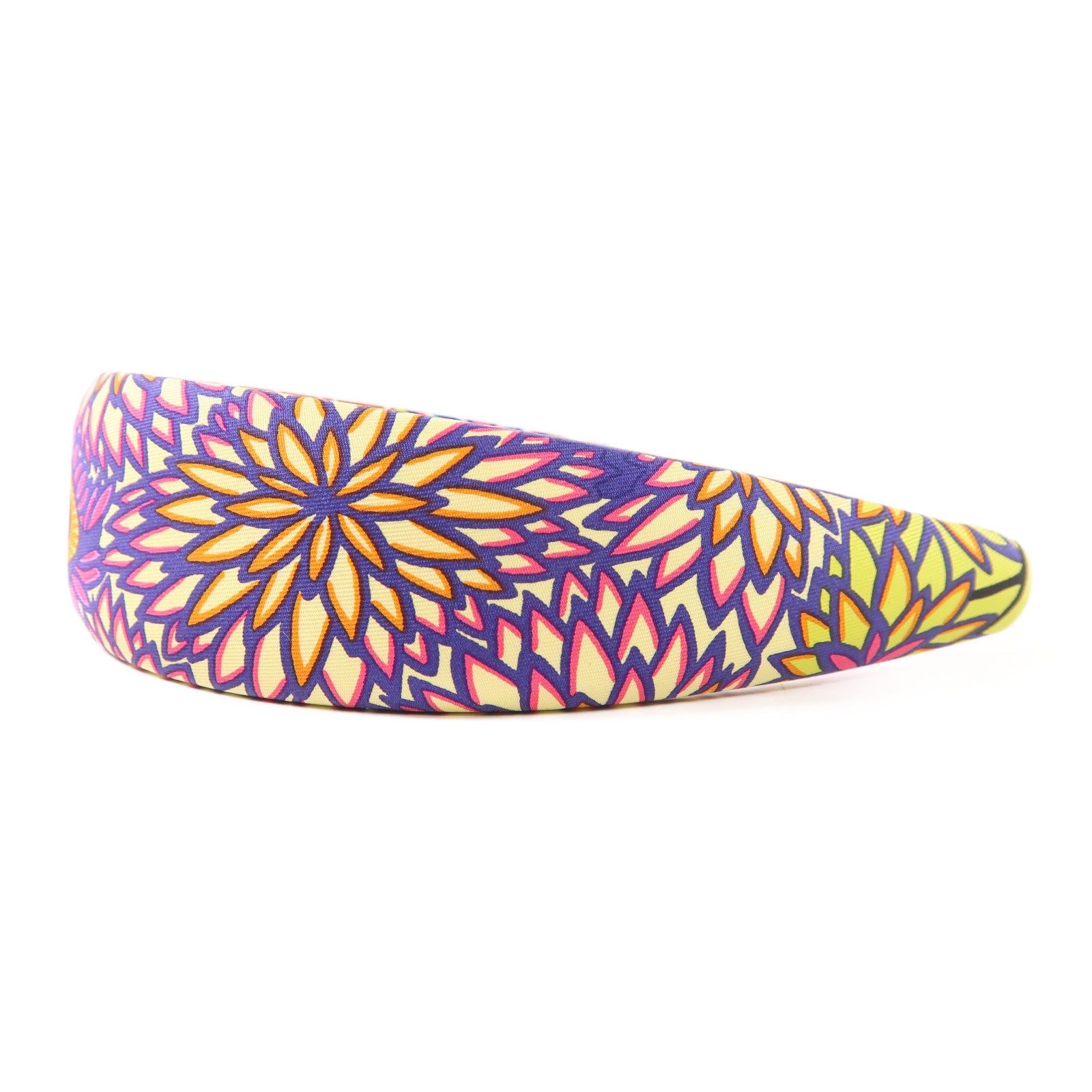 HERMES Hair Band Accessories Silk Multicolor
