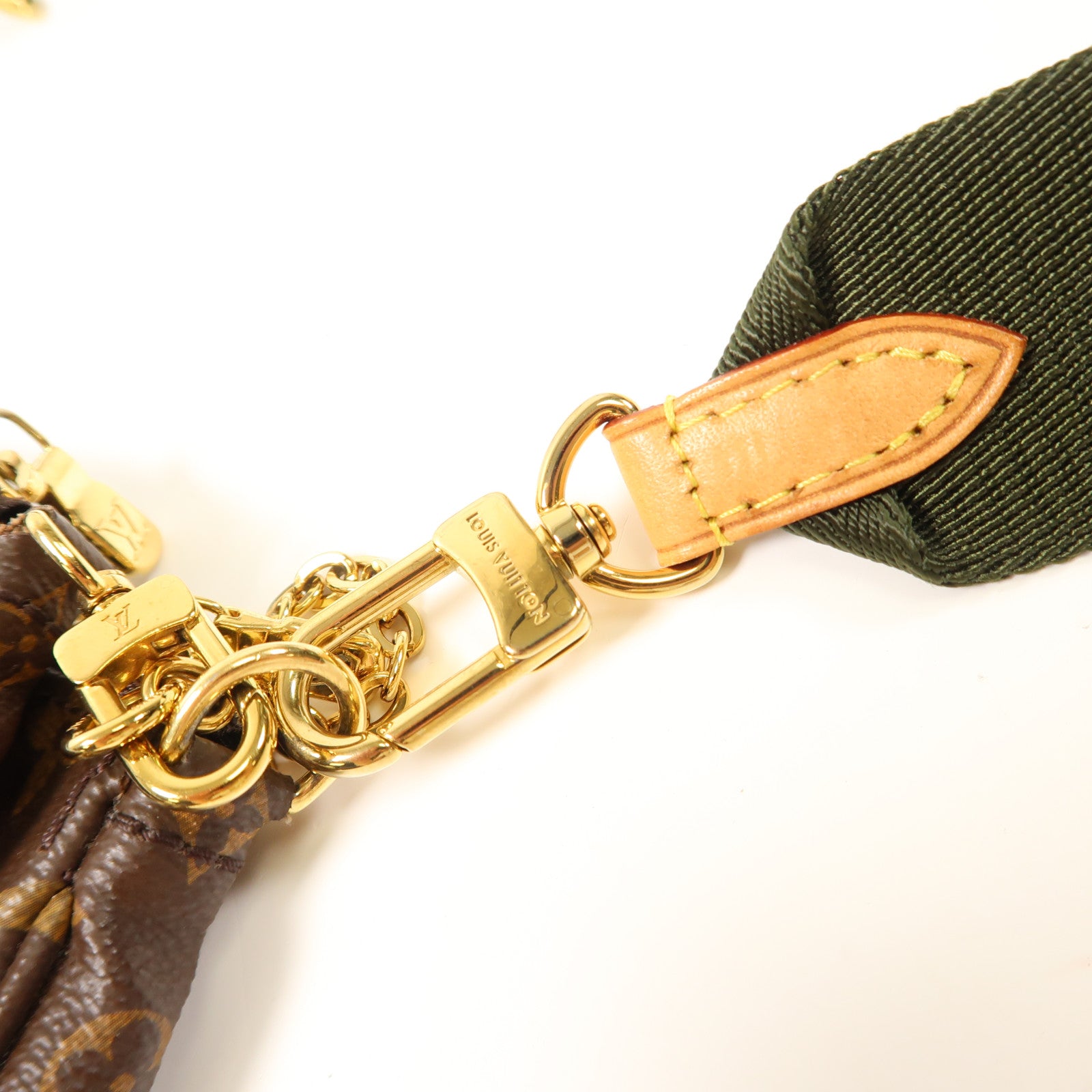LOUIS VUITTON Monogram Multi Pochette Accessoires金扣肩背袋
