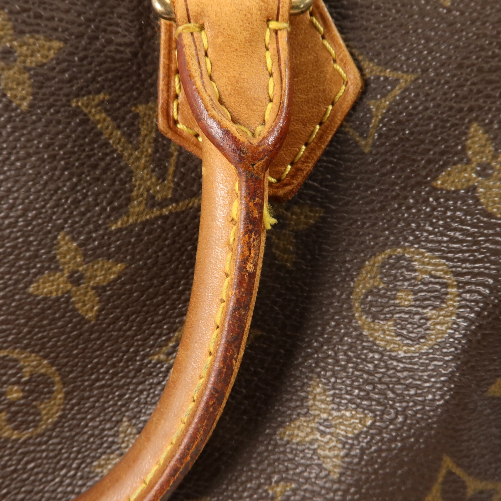 LOUIS VUITTON Monogram Speedy 30金扣手挽袋
