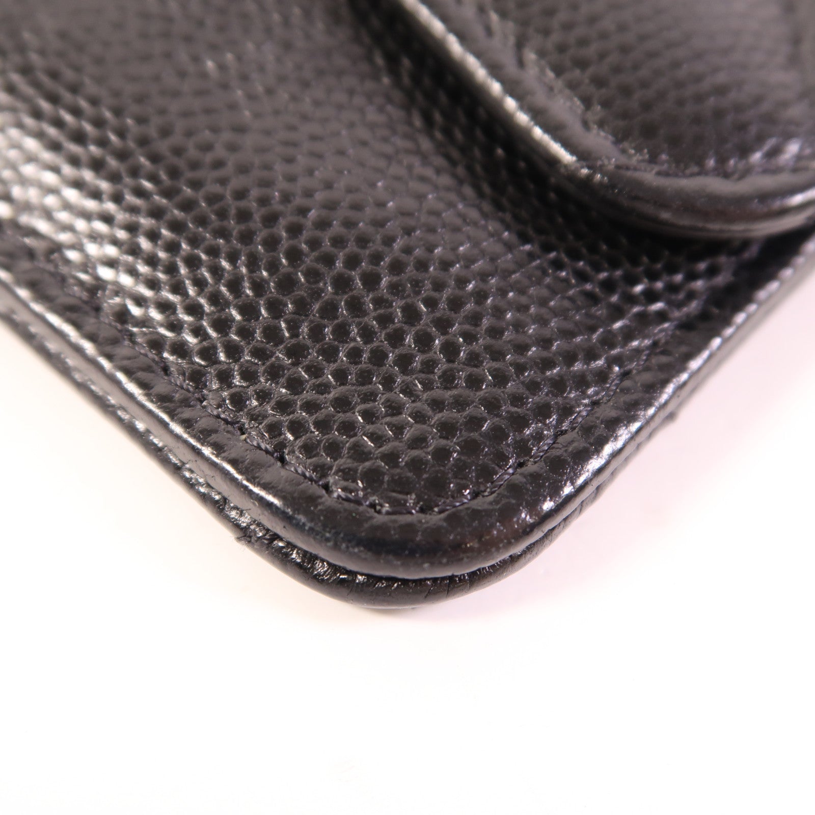 CHANEL 牛皮皮革Card Case金扣卡片套