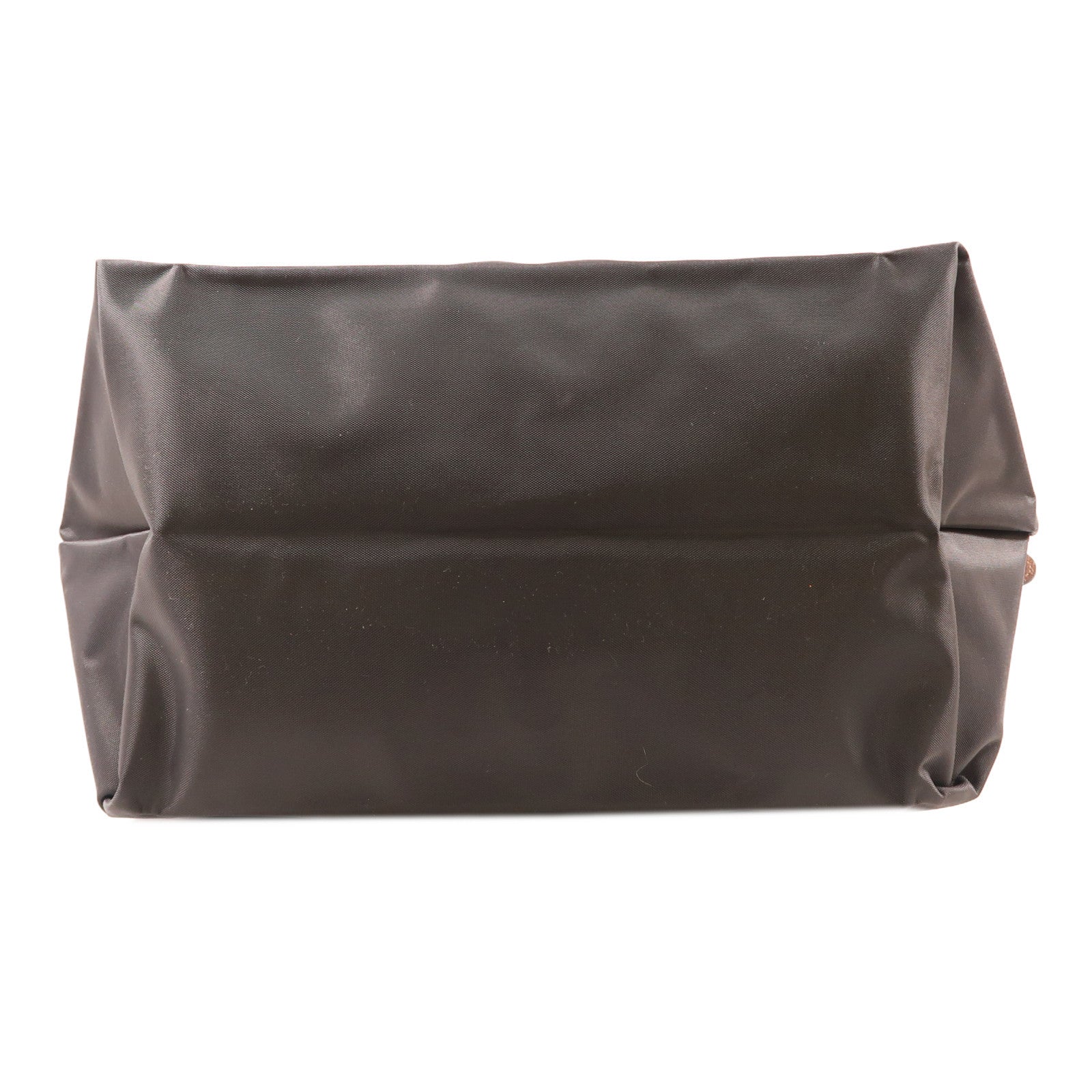 Longchamp 尼龍Tote Bag金扣肩背袋灰色