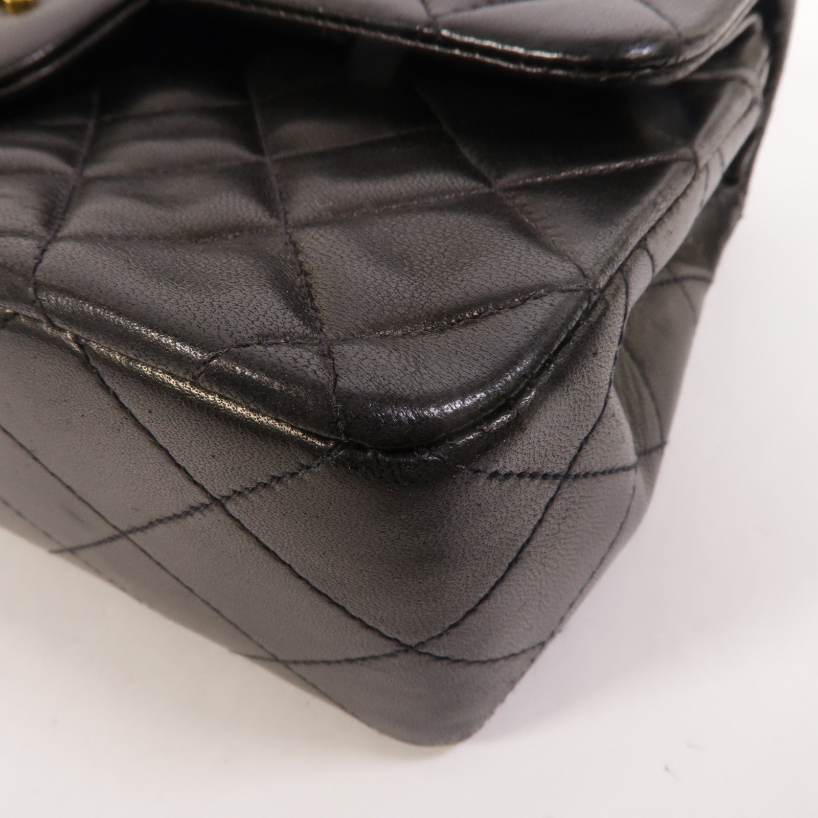 CHANEL 羊皮皮革Vintage Classic 23鏈帶肩背袋