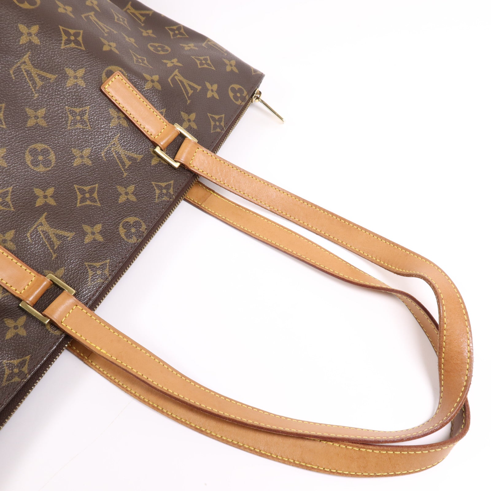 LOUIS VUITTON Monogram Cabas Mezzo金扣肩背袋