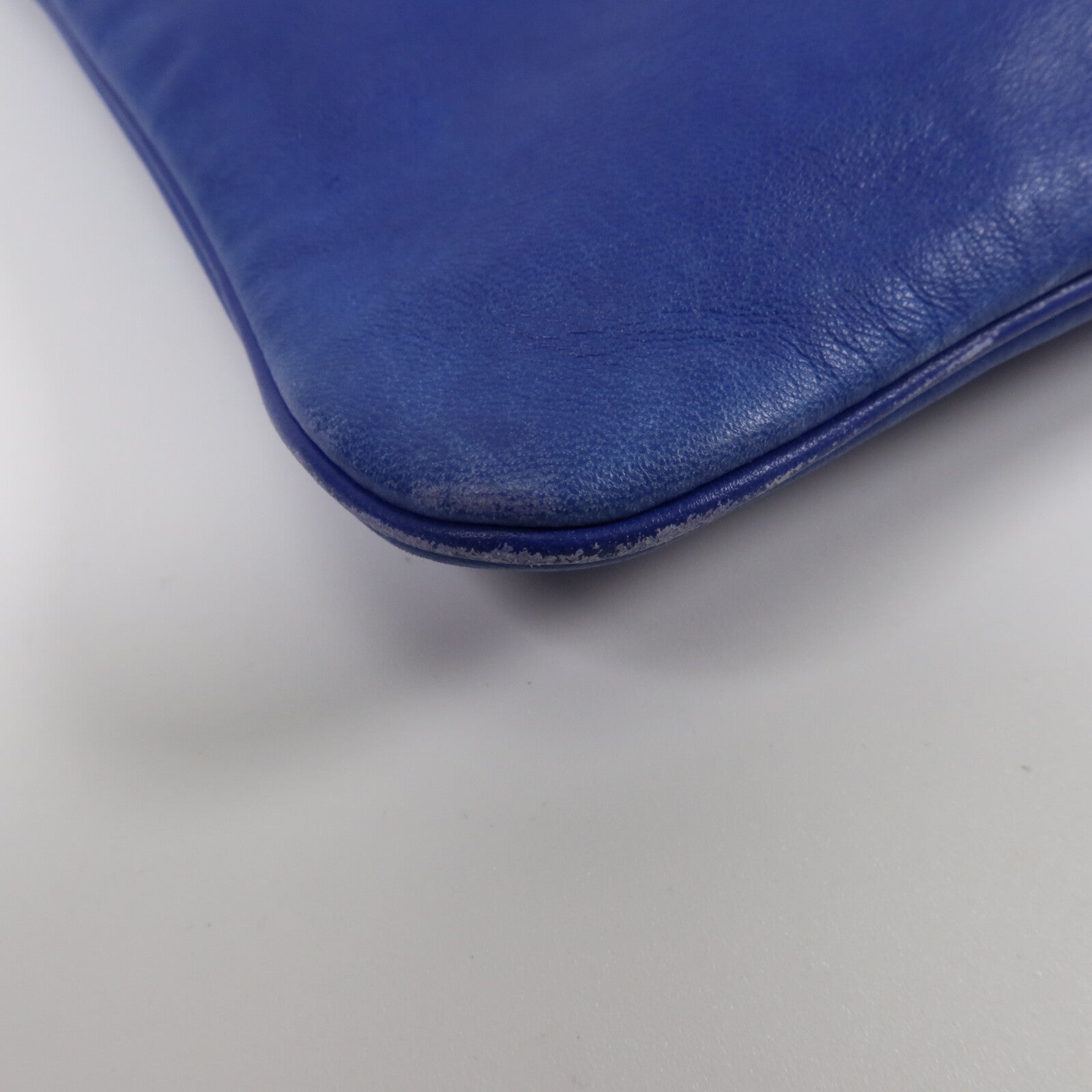 HERMES Swift皮革Aline Mini肩背袋Bleu Electrique