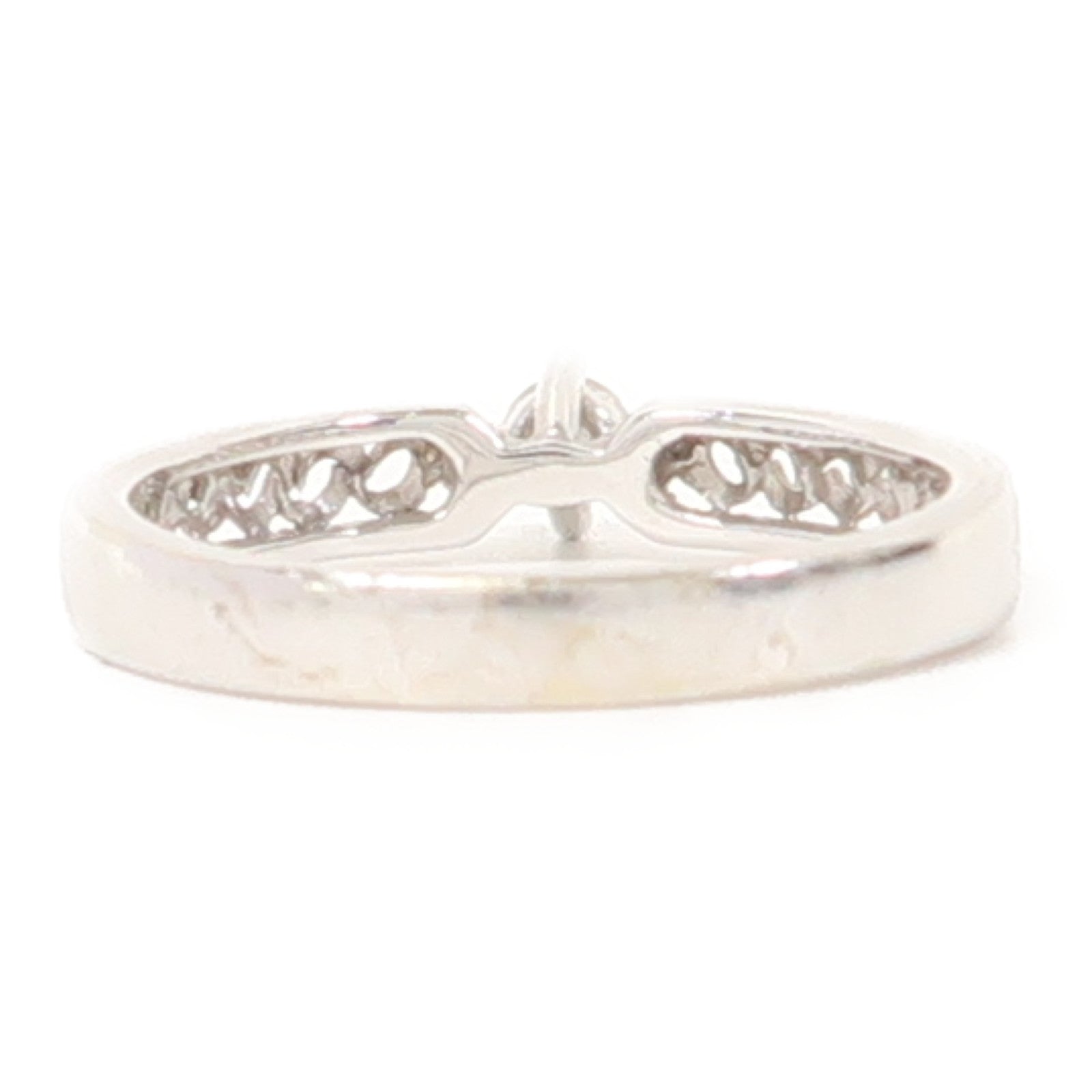 JEWELRY 【激減優惠】18K白金Diamond Ring 0.11ct鑽石戒指US#6