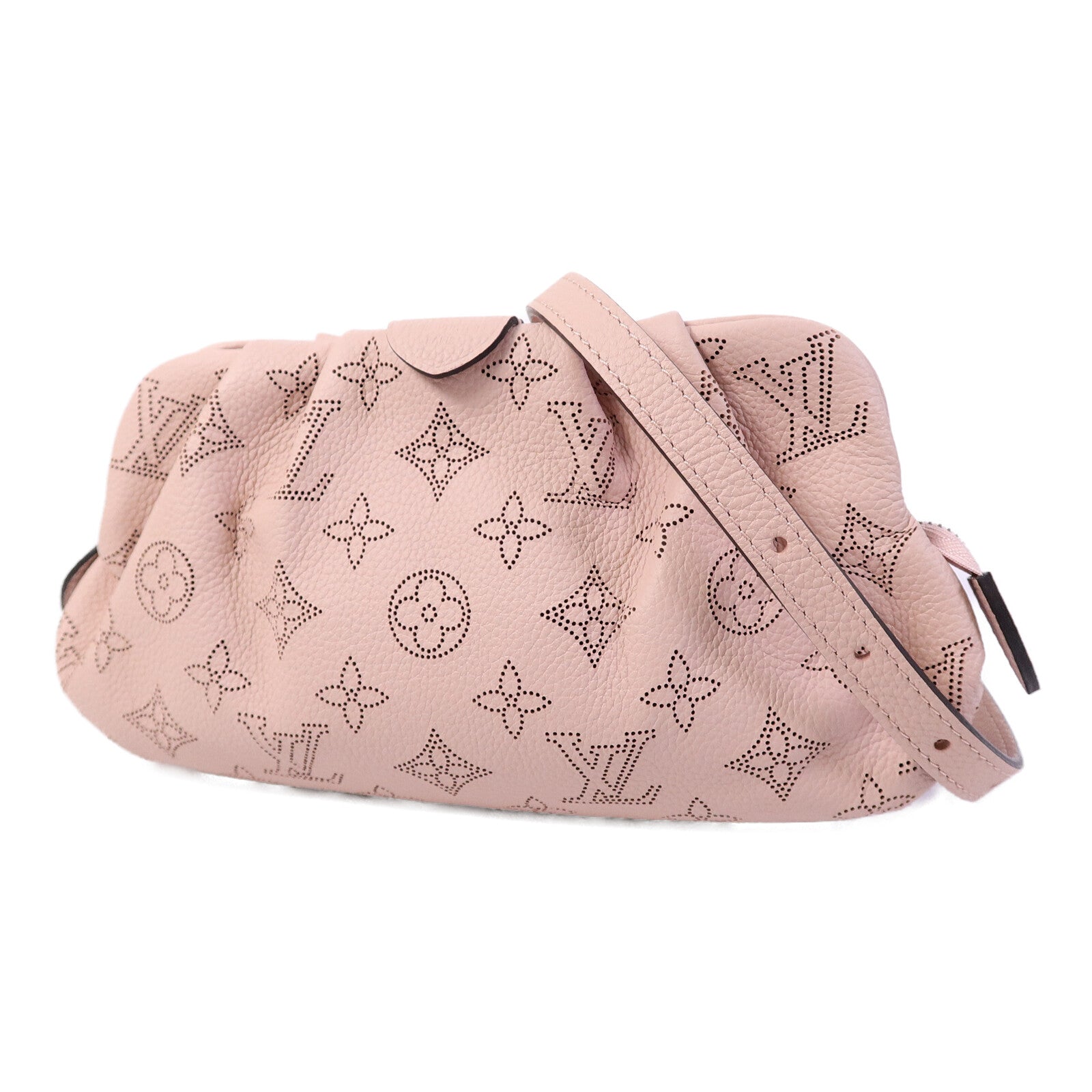 LOUIS VUITTON Monogram Mahina Scala Mini Pouch肩背袋