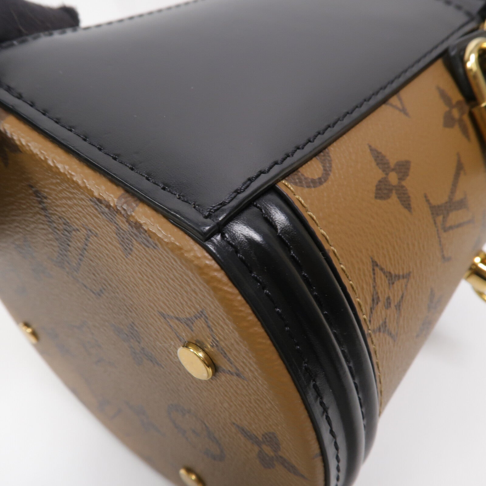 LOUIS VUITTON Monogram Reverse Cannes手挽肩背兩用袋