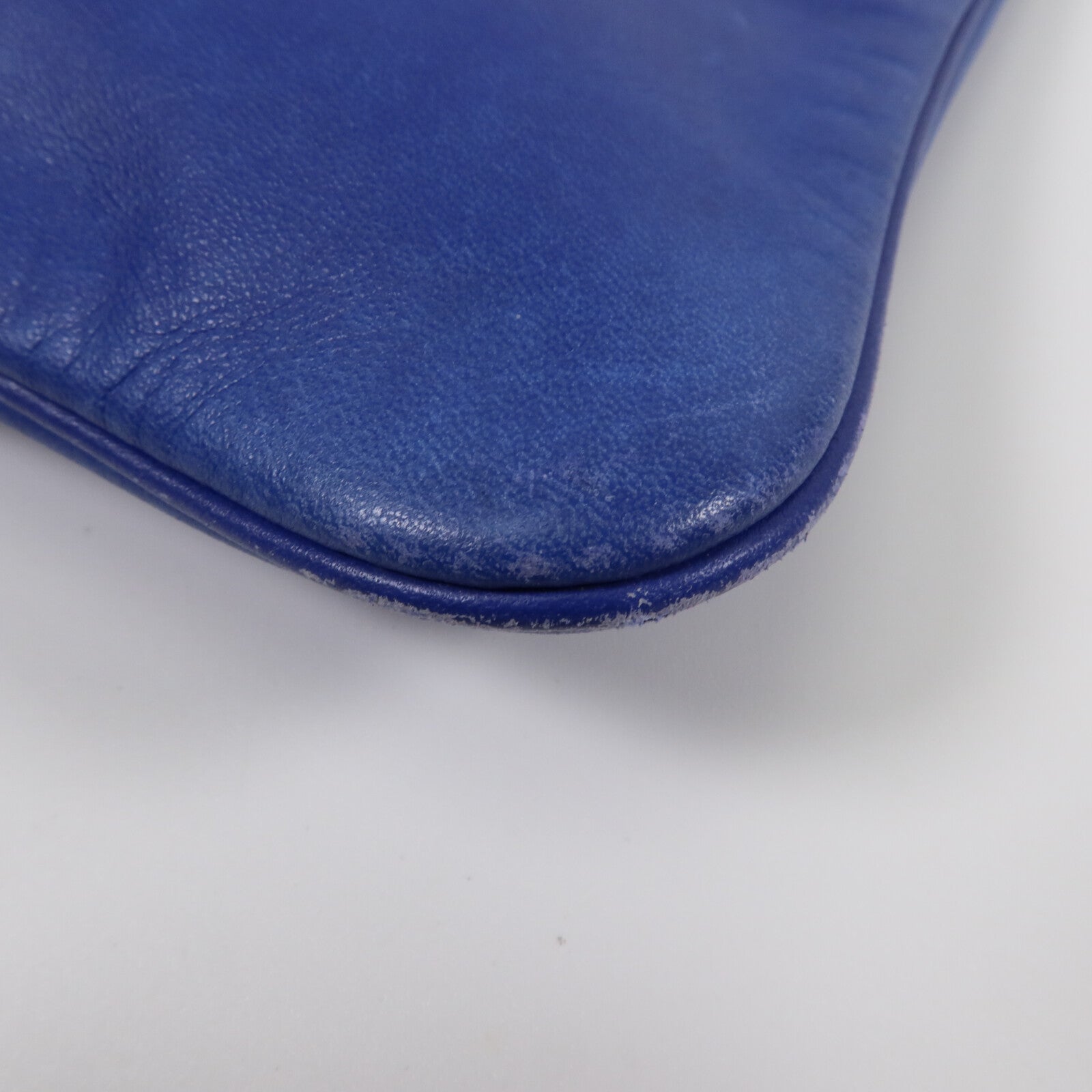 HERMES Swift皮革Aline Mini肩背袋Bleu Electrique