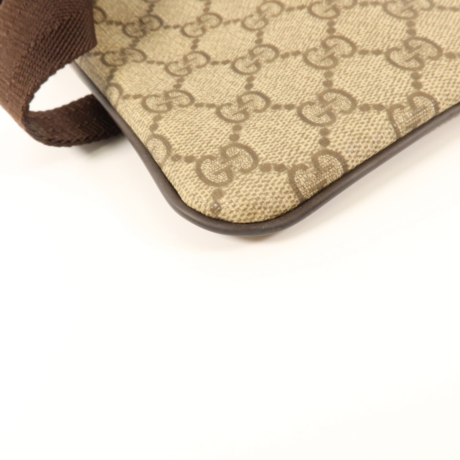 GUCCI 塗層帆布GG Supreme Shoulder Bag肩背袋