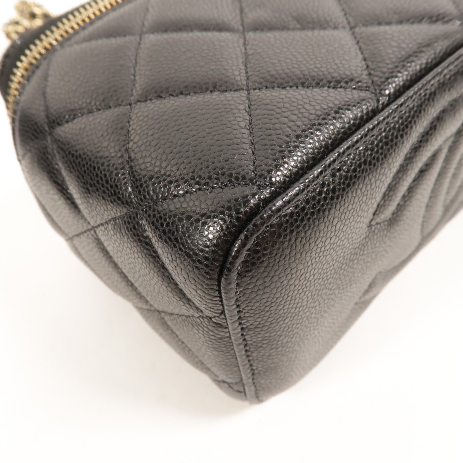 CHANEL 牛皮皮革Vanity Case Bag肩背袋