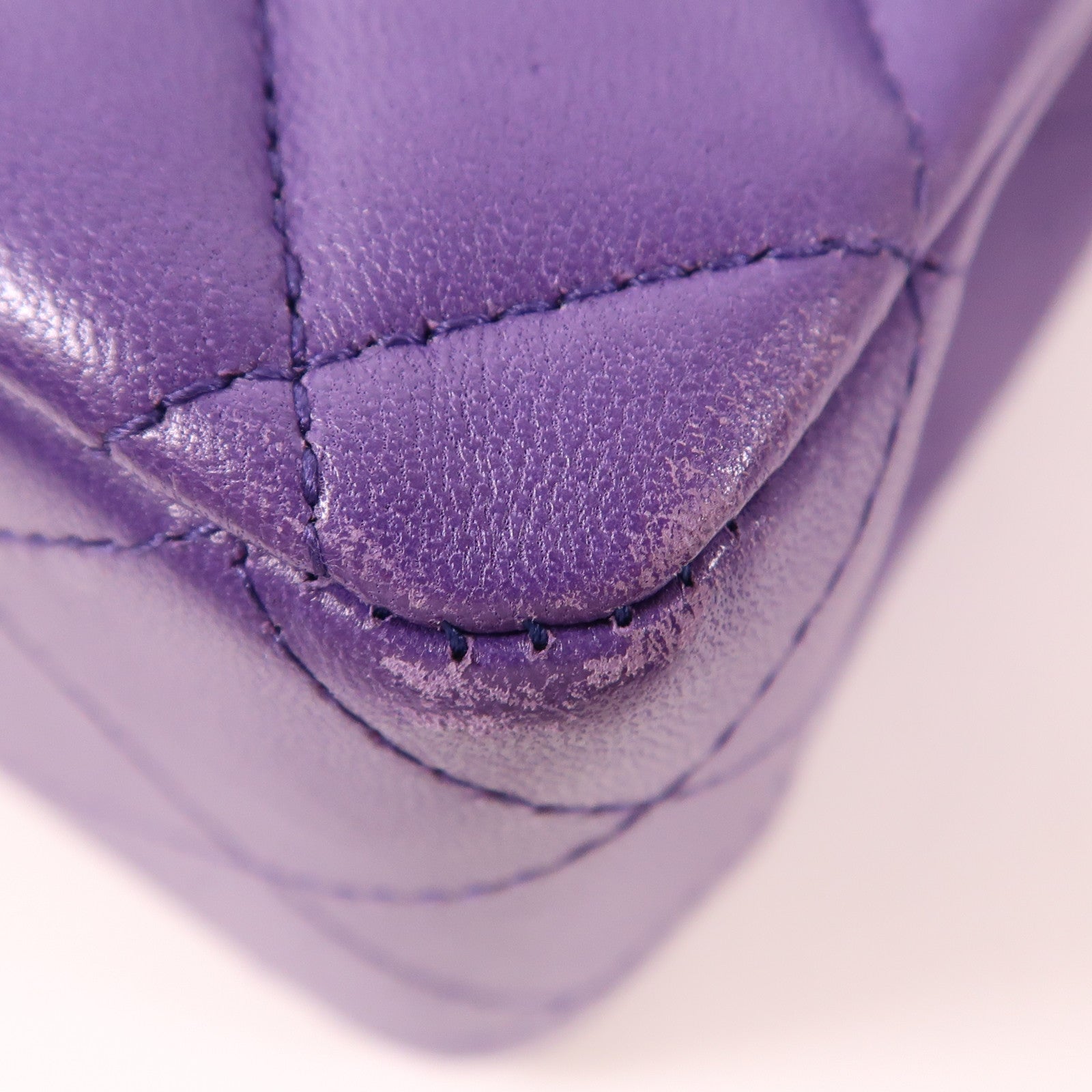 CHANEL 牛皮皮革Classic 25銀扣鏈帶肩背袋