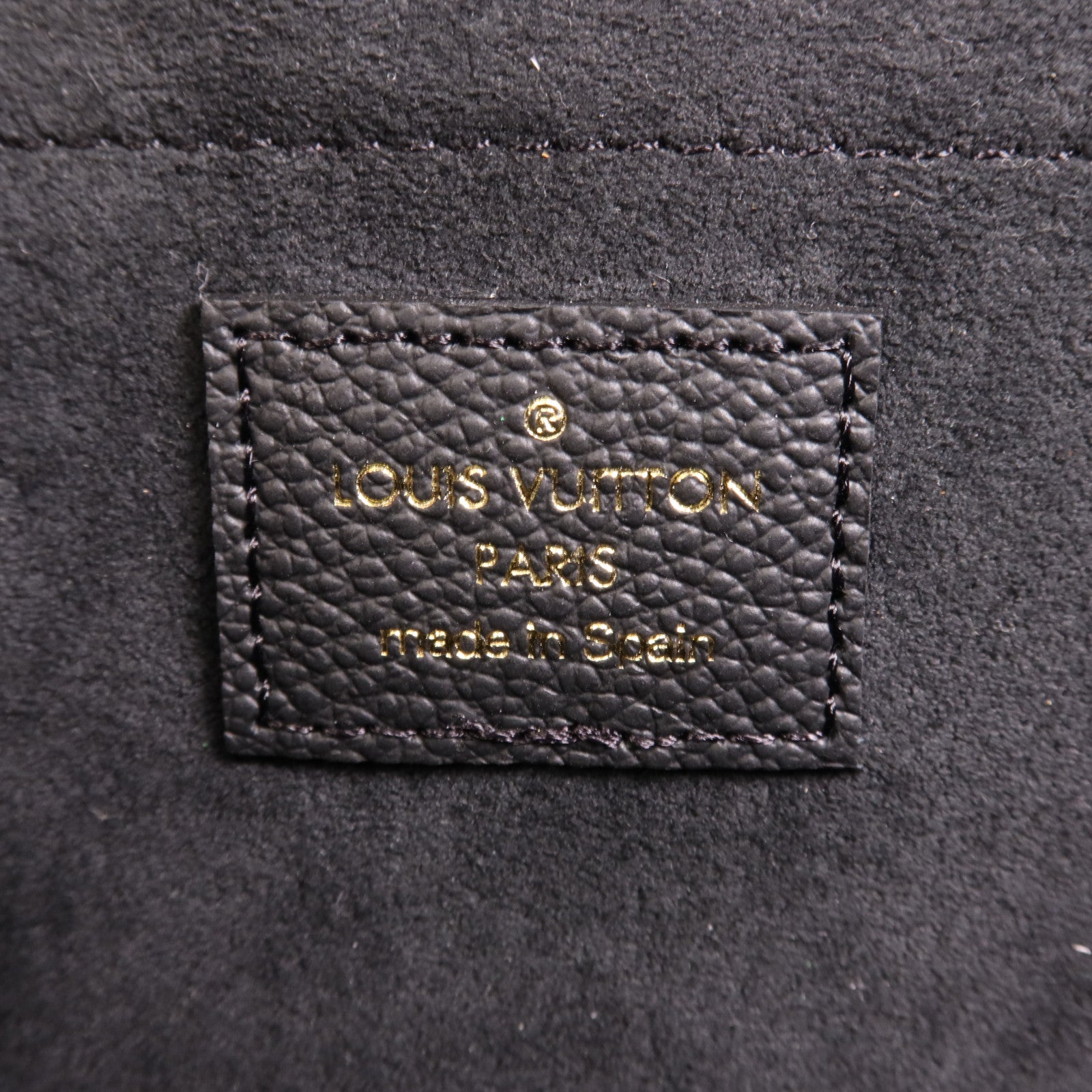 LOUIS VUITTON Monogram Empreinte Felicie Pochette 金扣鏈帶肩背袋