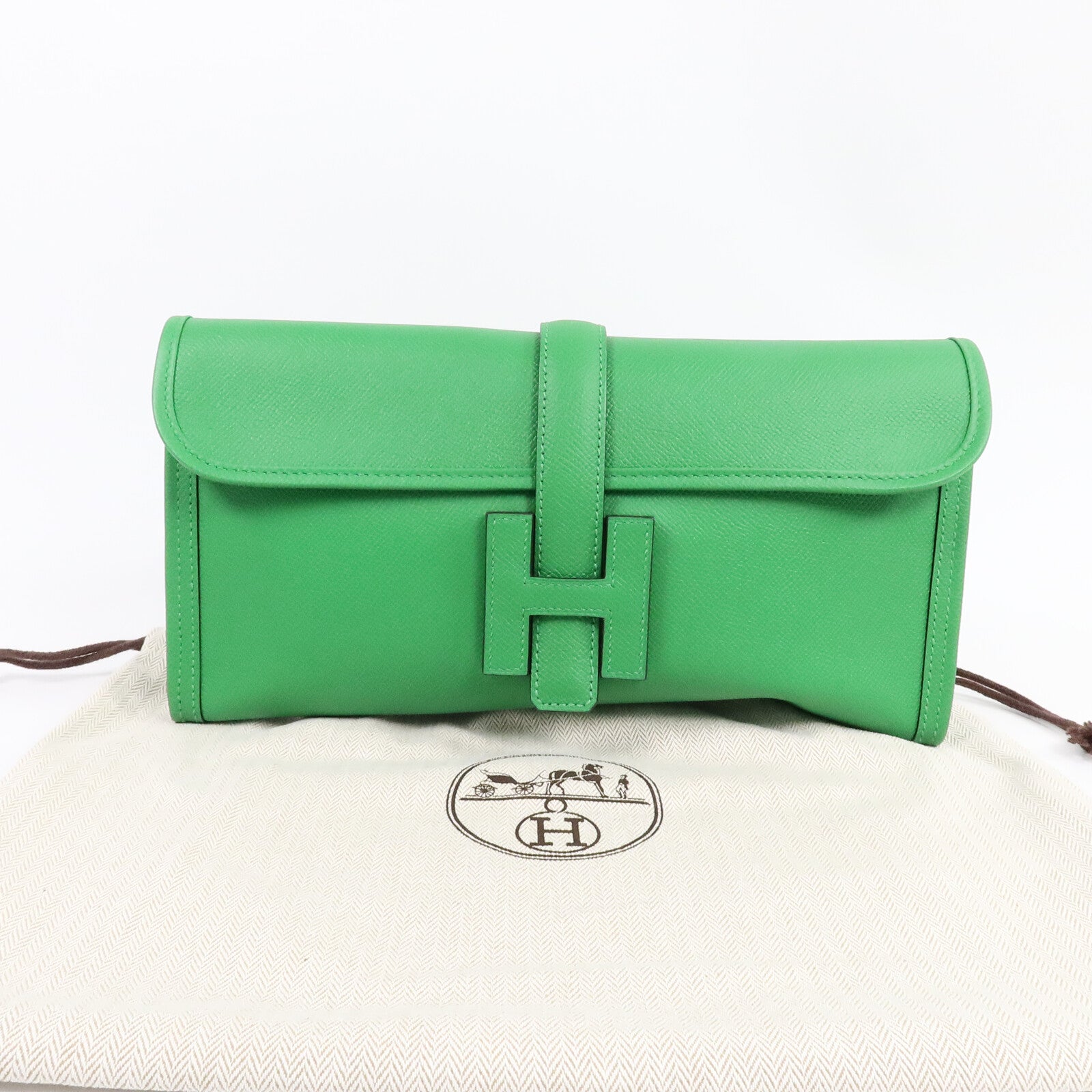 HERMES Epsom皮革Jige Elan 29手拿包