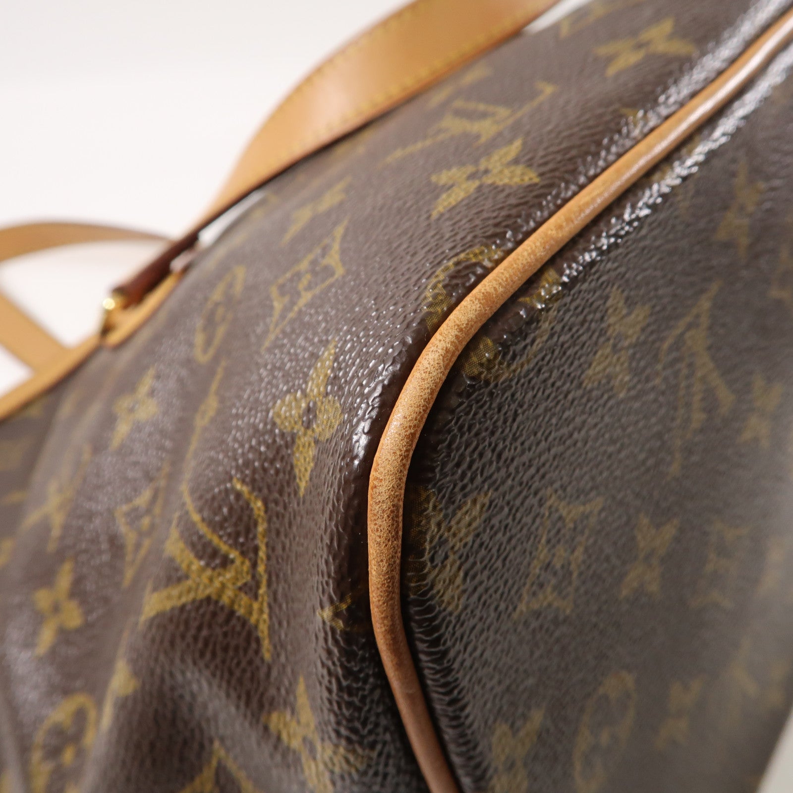 LOUIS VUITTON 【激減優惠】Monogram Palermo PM金扣手挽肩背兩用袋啡色