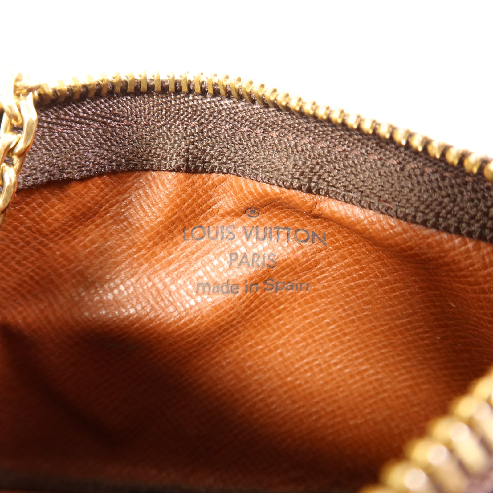 LOUIS VUITTON Monogram Key Pouch金扣鎖匙包