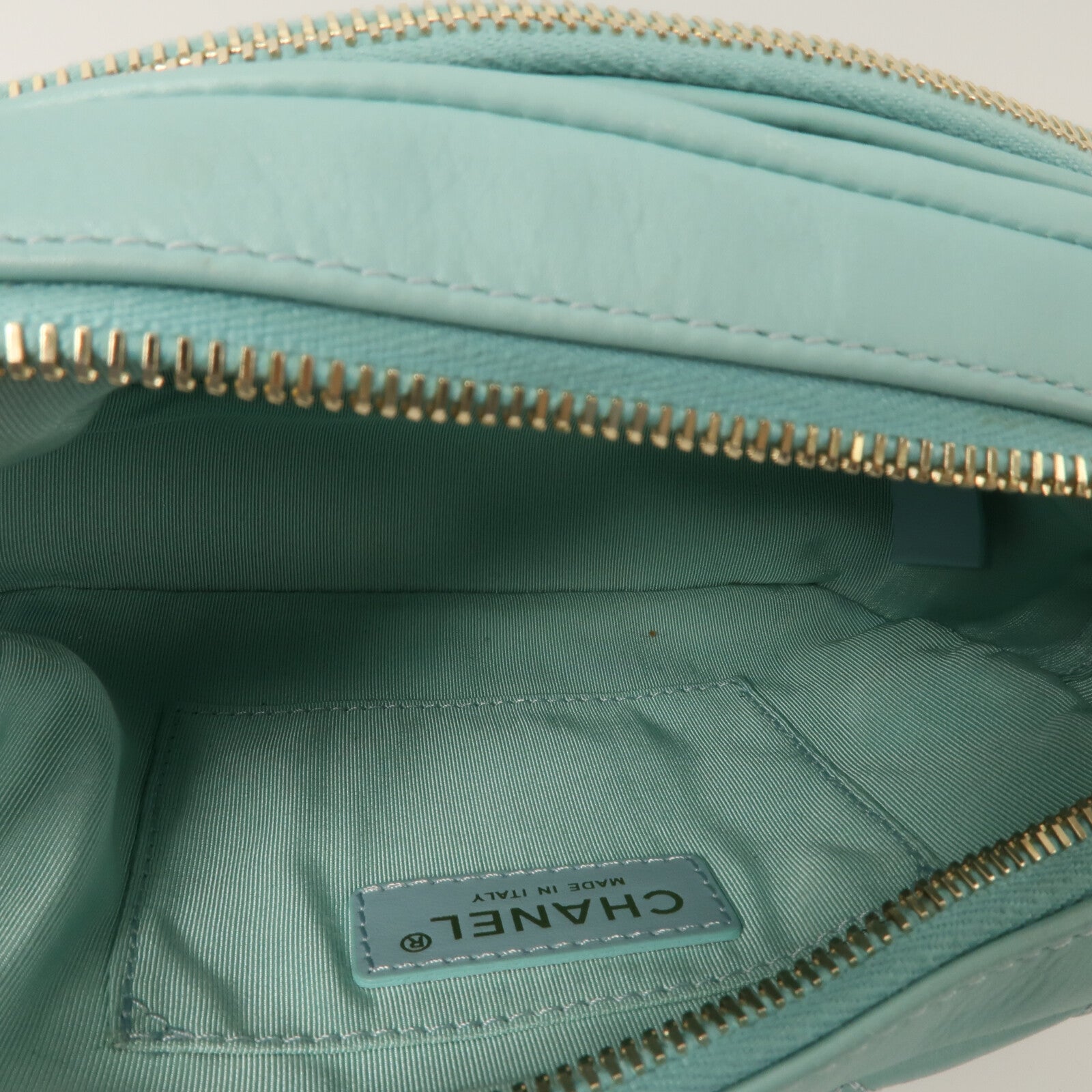 CHANEL 牛皮皮革Camera Bag鏈帶肩背袋